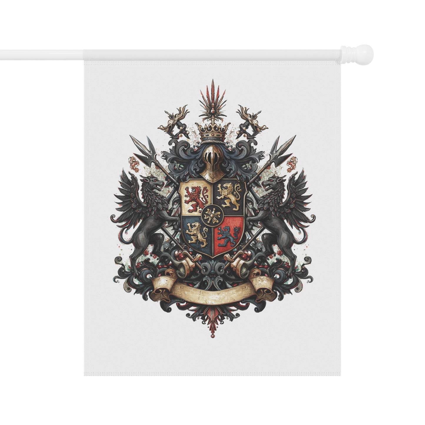 Guild Emblem Grandeur: Trendy Garden & House Banner