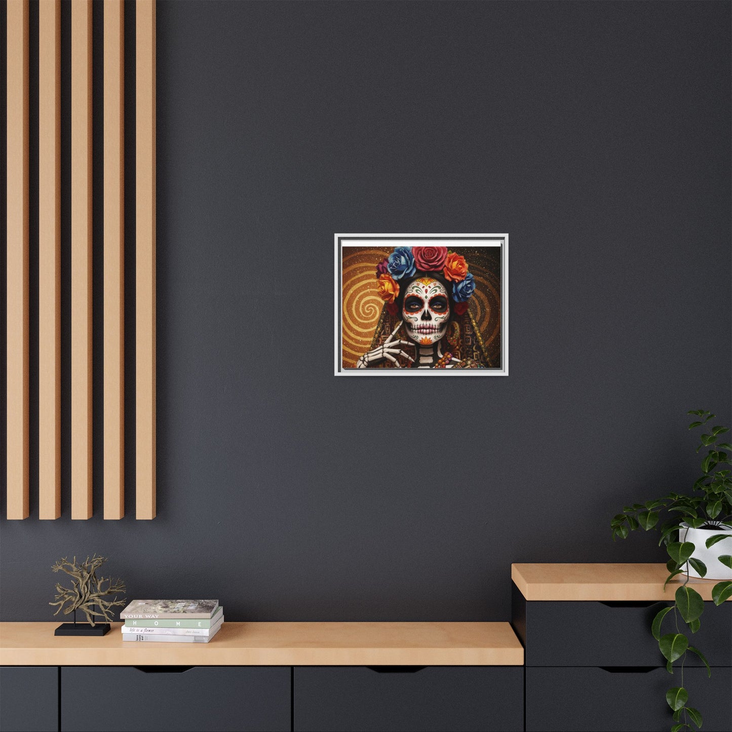 LaCatrina Elegance: Matte Canvas Masterpiece #20