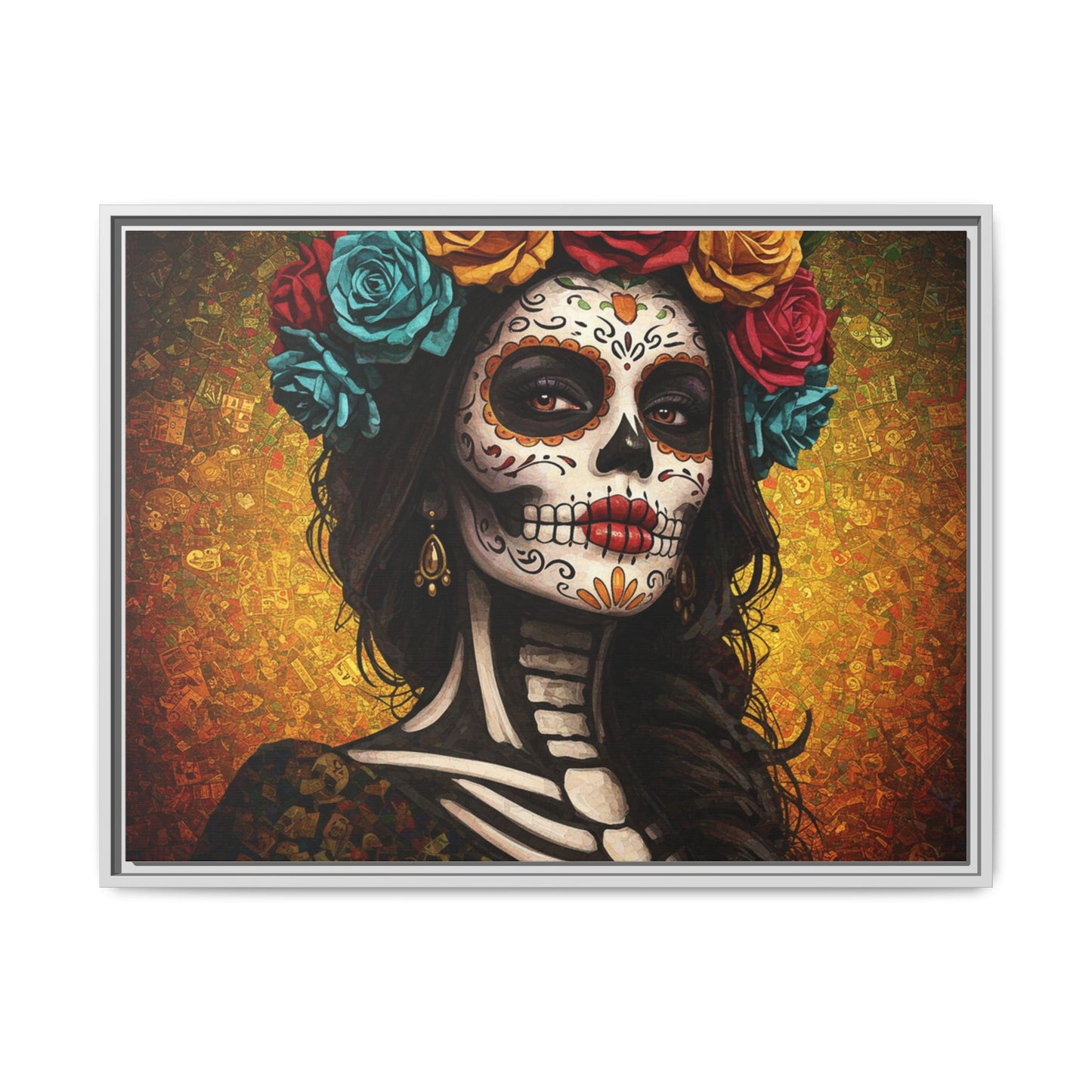 LaCatrina Essence: Professional Multi-Color Framed Matte Canvas #21