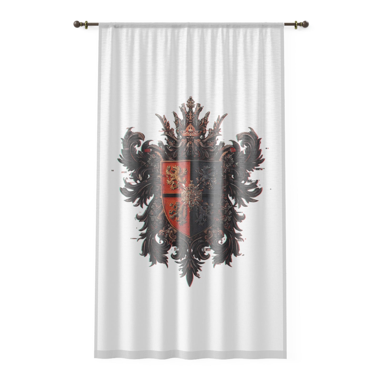 Majestic Emblem Trendy Window Curtain - Style #41