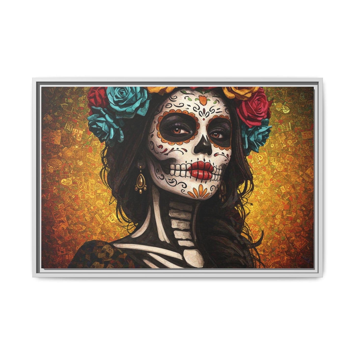 LaCatrina Essence: Professional Multi-Color Framed Matte Canvas #21