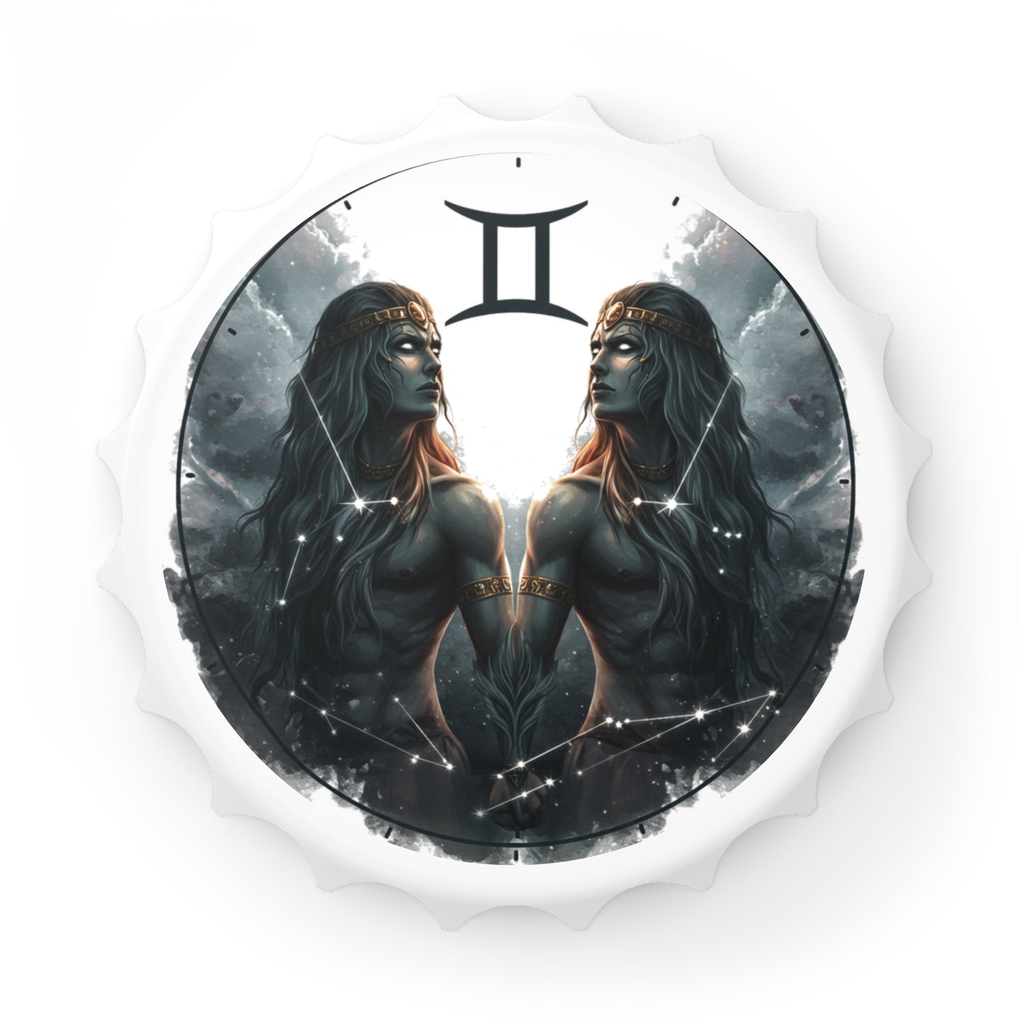 Gemini-Inspired Trendy Zodiac Bottle Opener