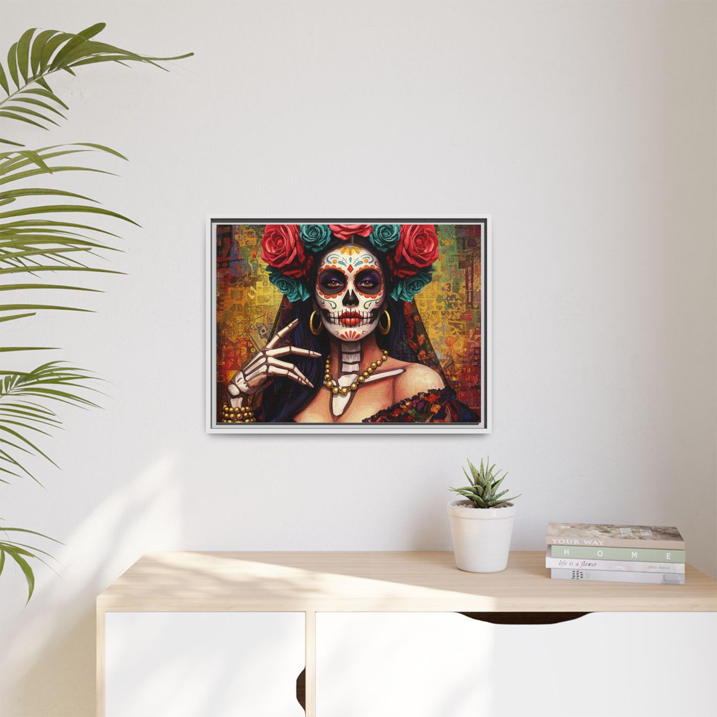 LaCatrina Elegance: Professional Multi-Color Framed Matte Canvas #9