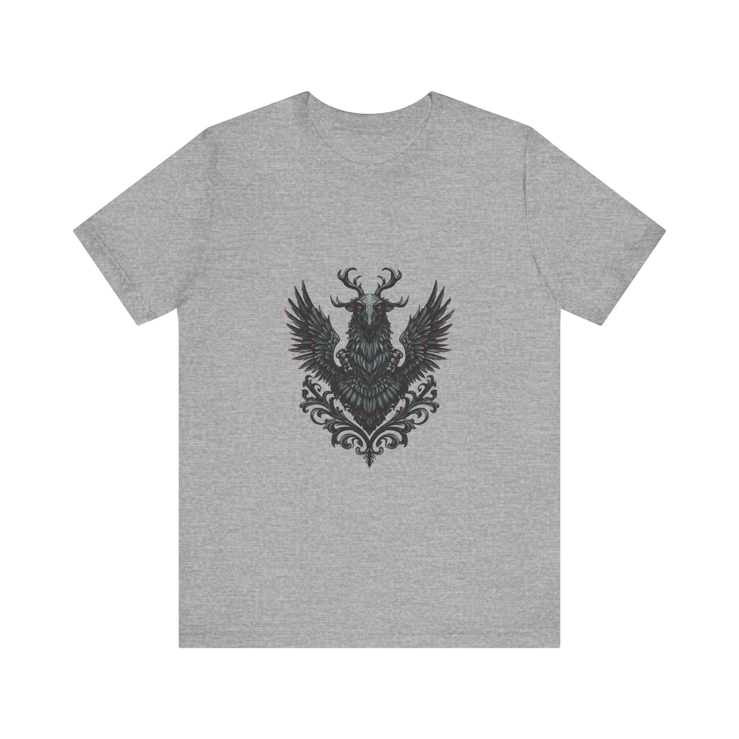 Glitch Heraldry Unisex Tee - Trendy Urban Style