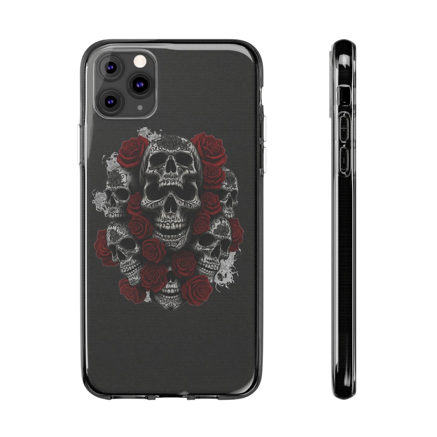 LaCatrina Edge: Clear Silicone Case for Bold Spirits