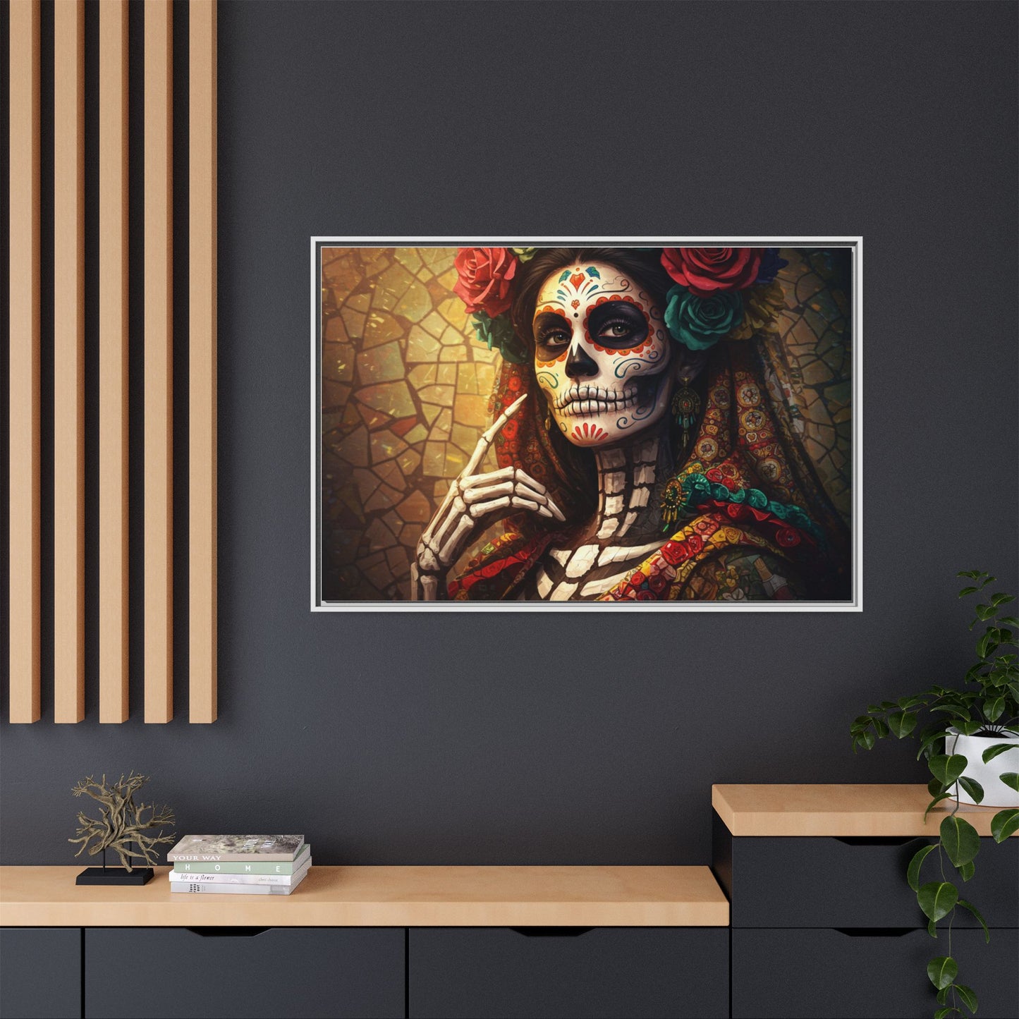 LaCatrina Elegance - Professional Multi-Color Framed Matte Canvas #14