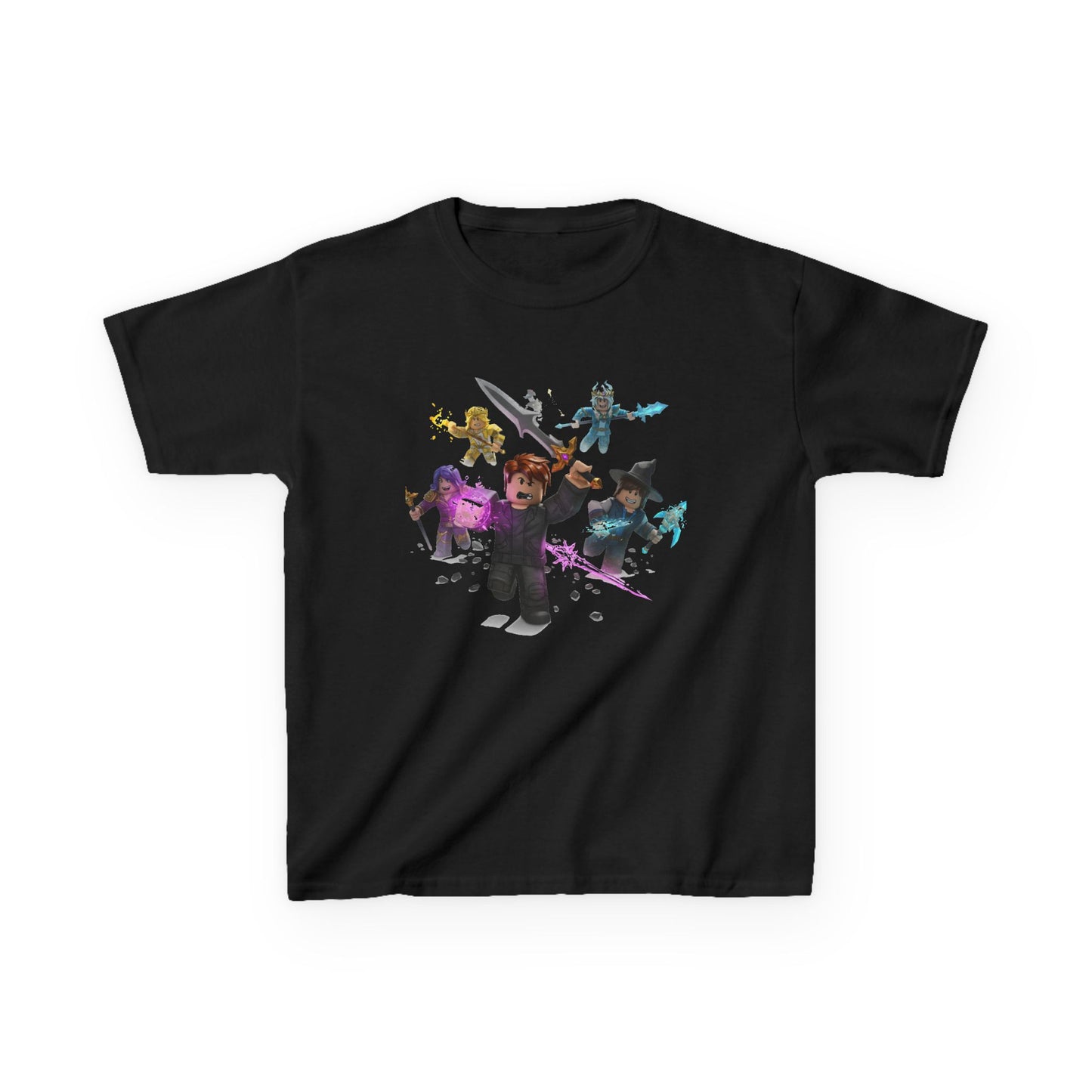 Pixel Pals Adventure Kids Tee - Voxel Characters Edition