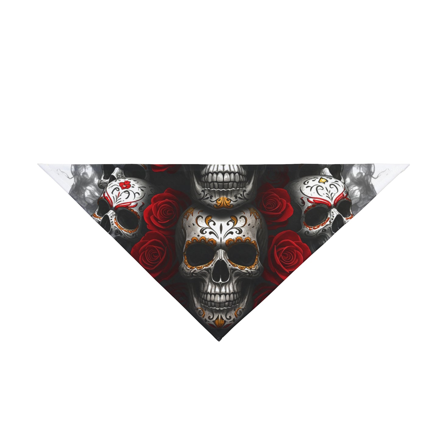 LaCatrina Edge: Chic Skull Pet Bandana #42