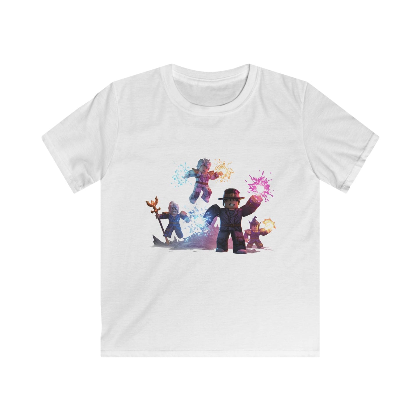 Pixel Pals Playground: Kids' Voxel Character Tee