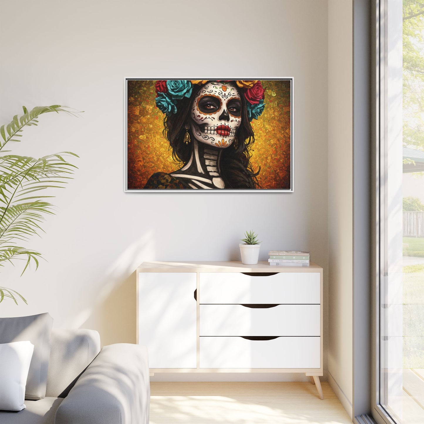 LaCatrina Essence: Professional Multi-Color Framed Matte Canvas #21