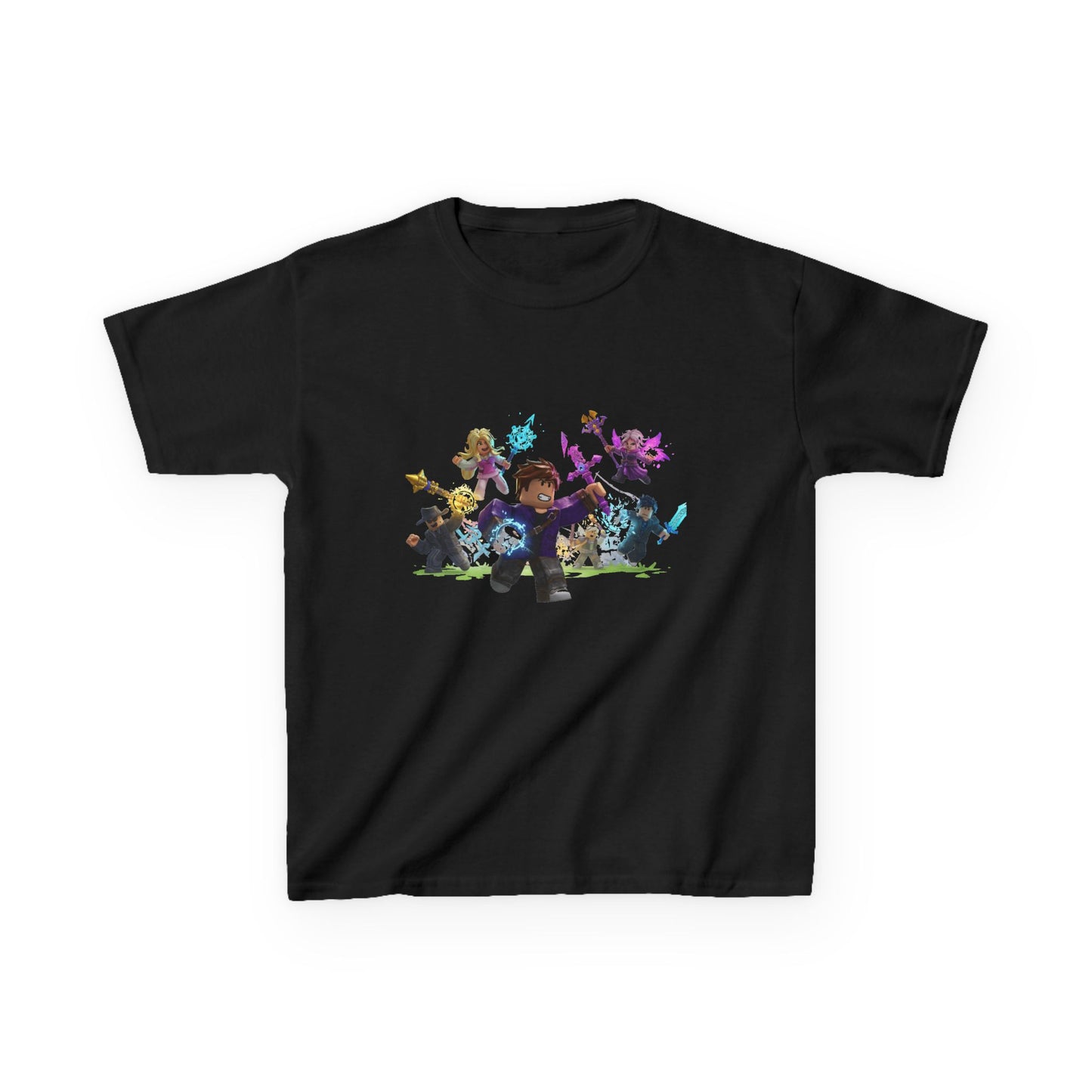 Pixel Pals Playground - Trendy Voxel Tee for Kids