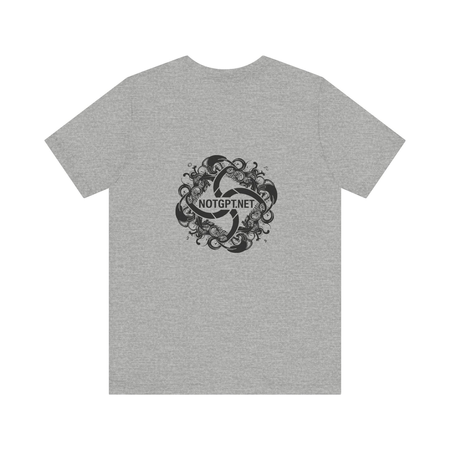 Glitch Heraldry Unisex Tee: Futuristic Fashion Fusion