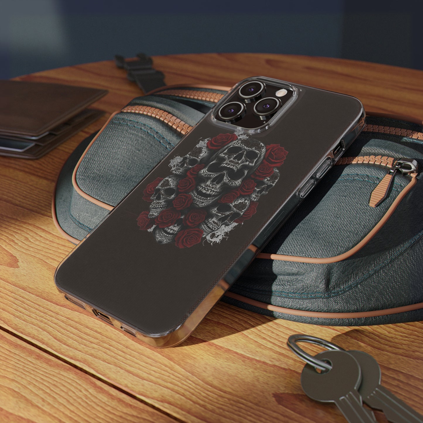 LaCatrina Edge: Clear Silicone Case for Bold Spirits