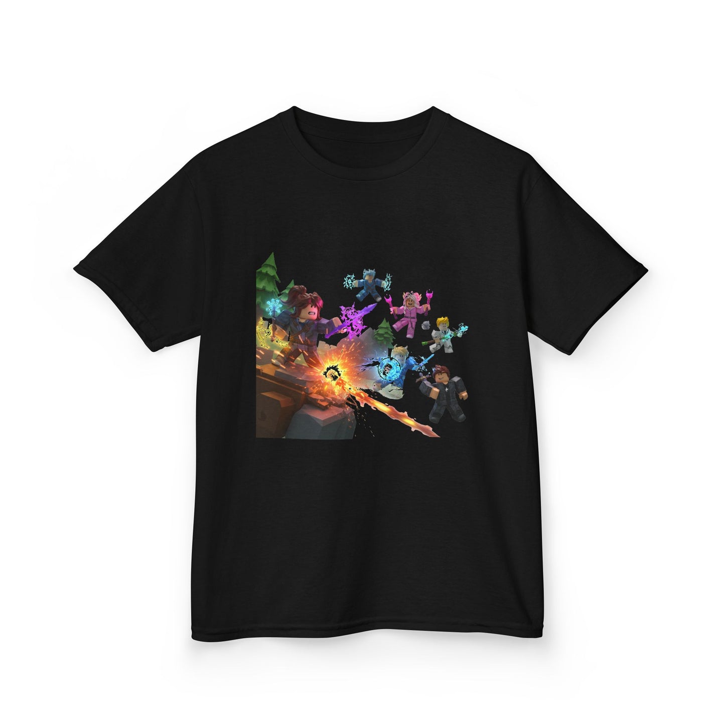 Pixel Pals Adventure: Kids Voxel Character Tee
