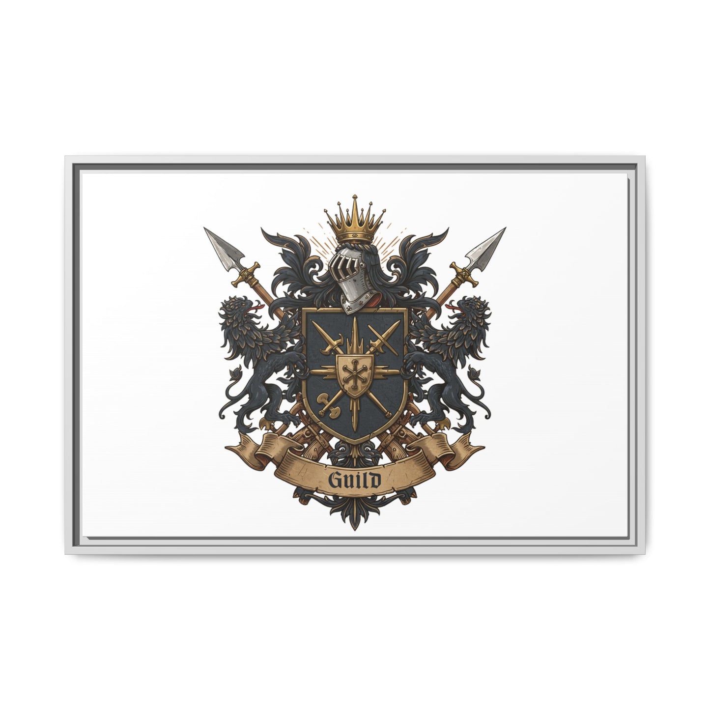 Guild Edition #3 - Professional Elegance Framed Canvas