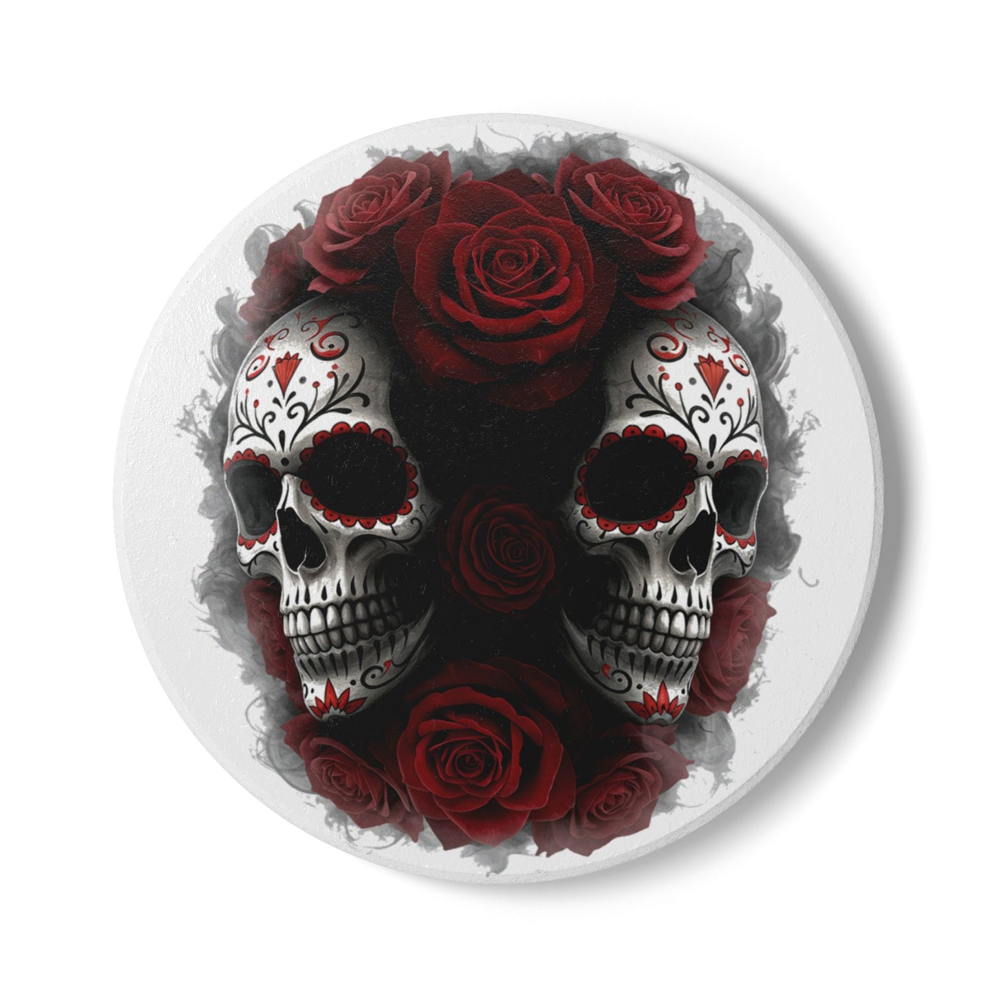 LaCatrina Edge: Daring Ceramic Coaster #11