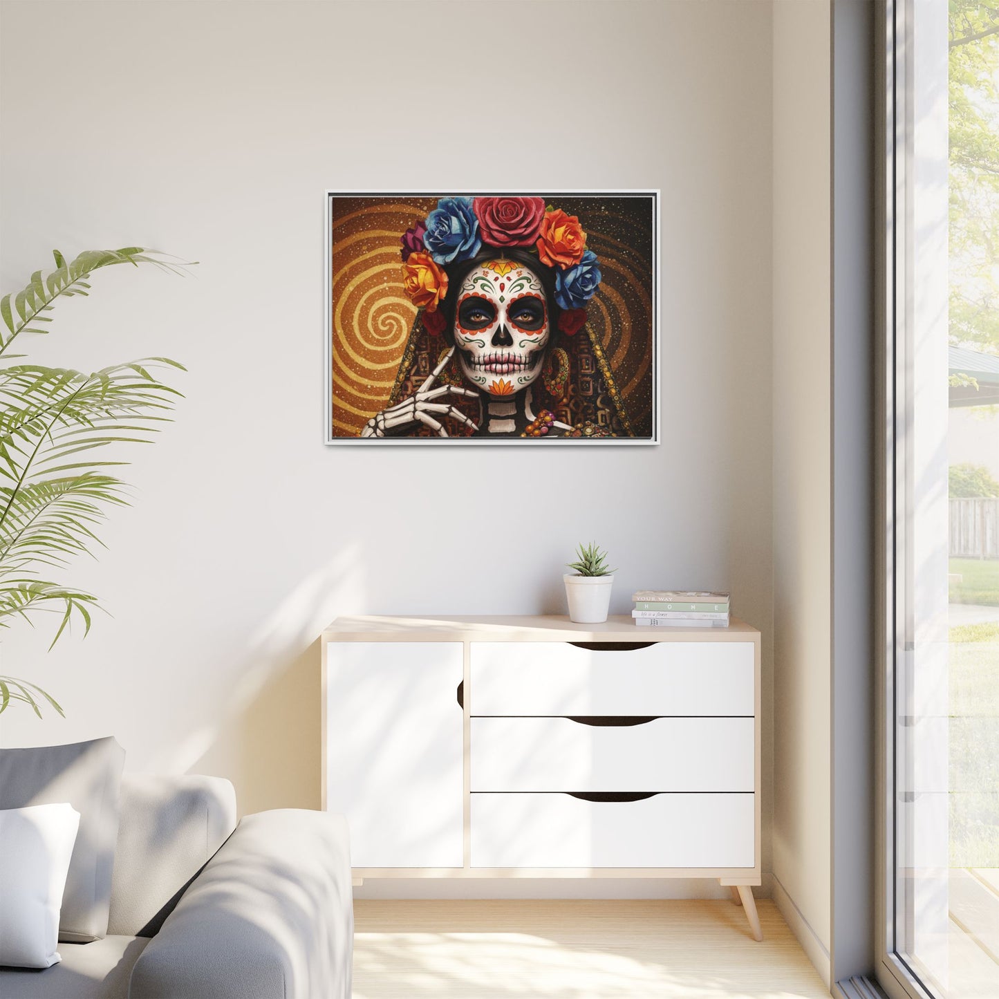 LaCatrina Elegance: Matte Canvas Masterpiece #20