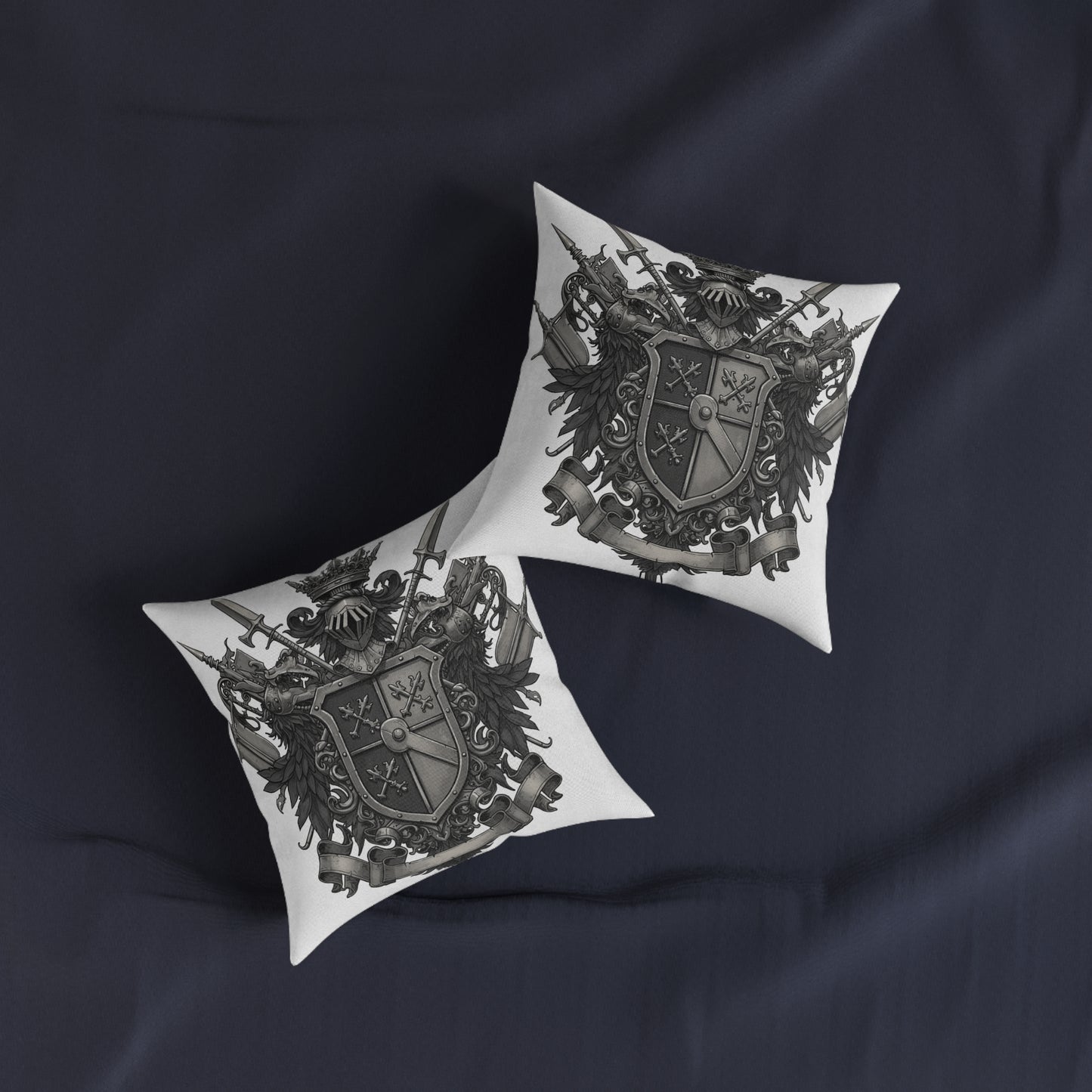 Edgy Enclave - Dual Guild Square Pillow