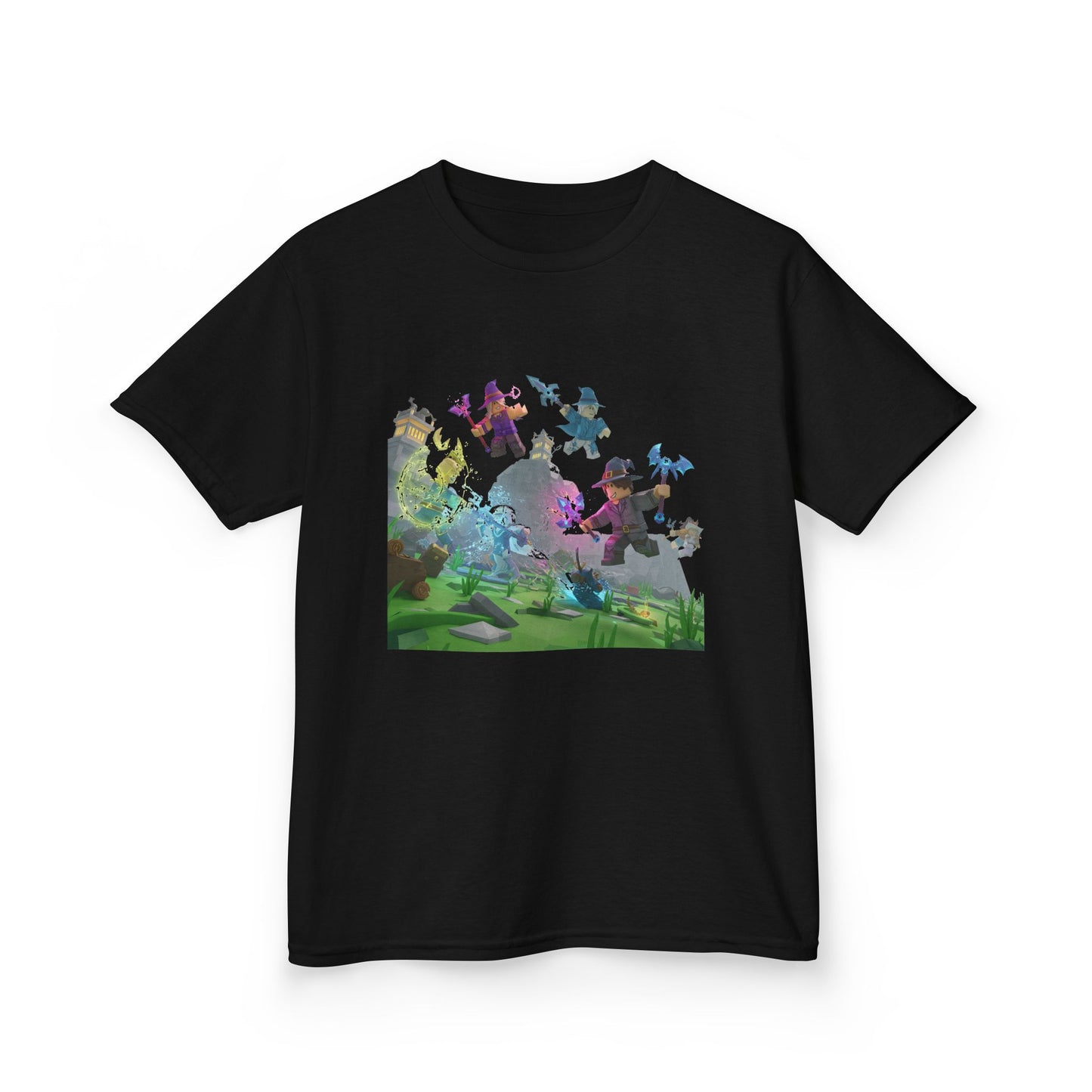 Kids Trendy Voxel Adventure Tee – Exclusive Edition