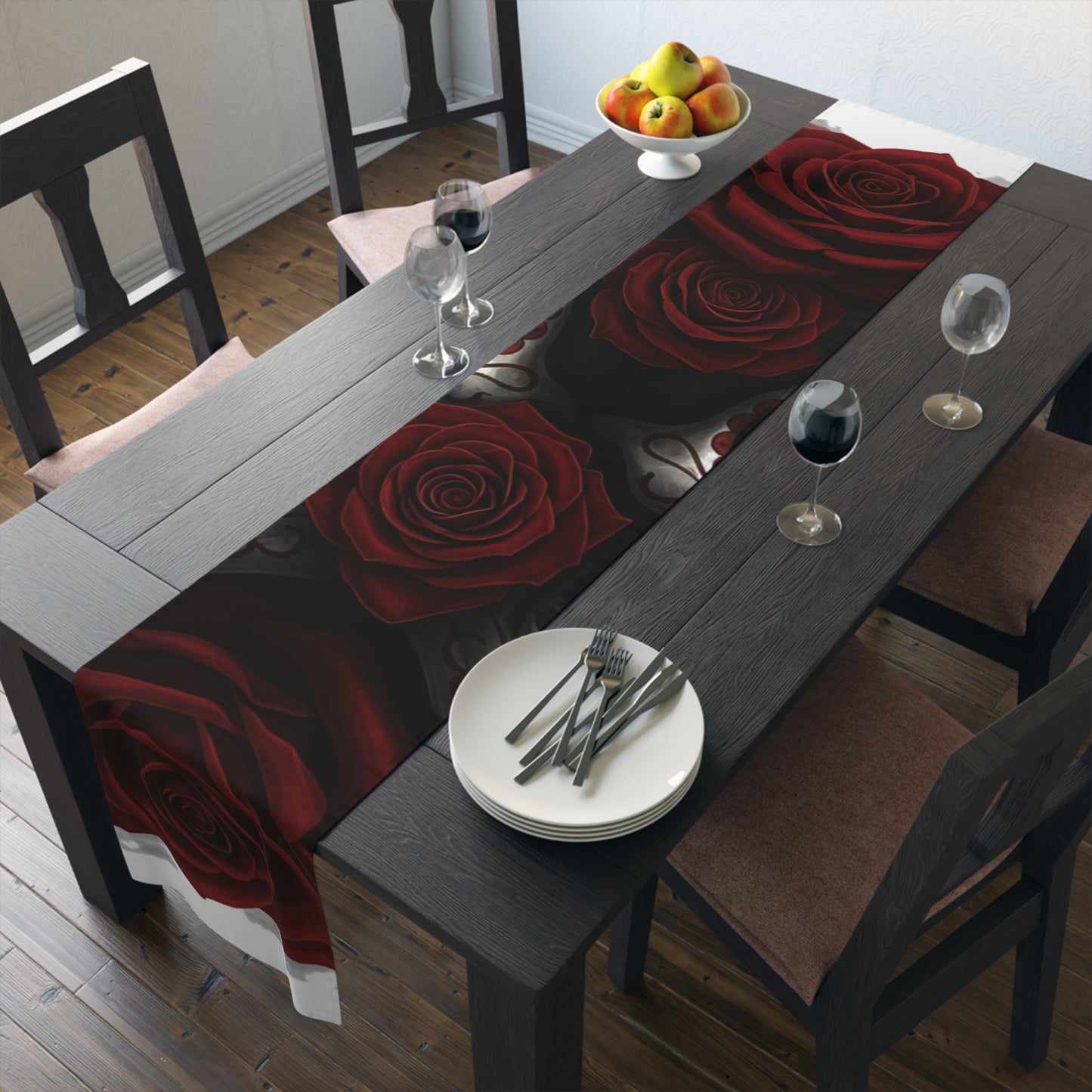 LaCatrina Edge: Bold & Mysterious Table Runner