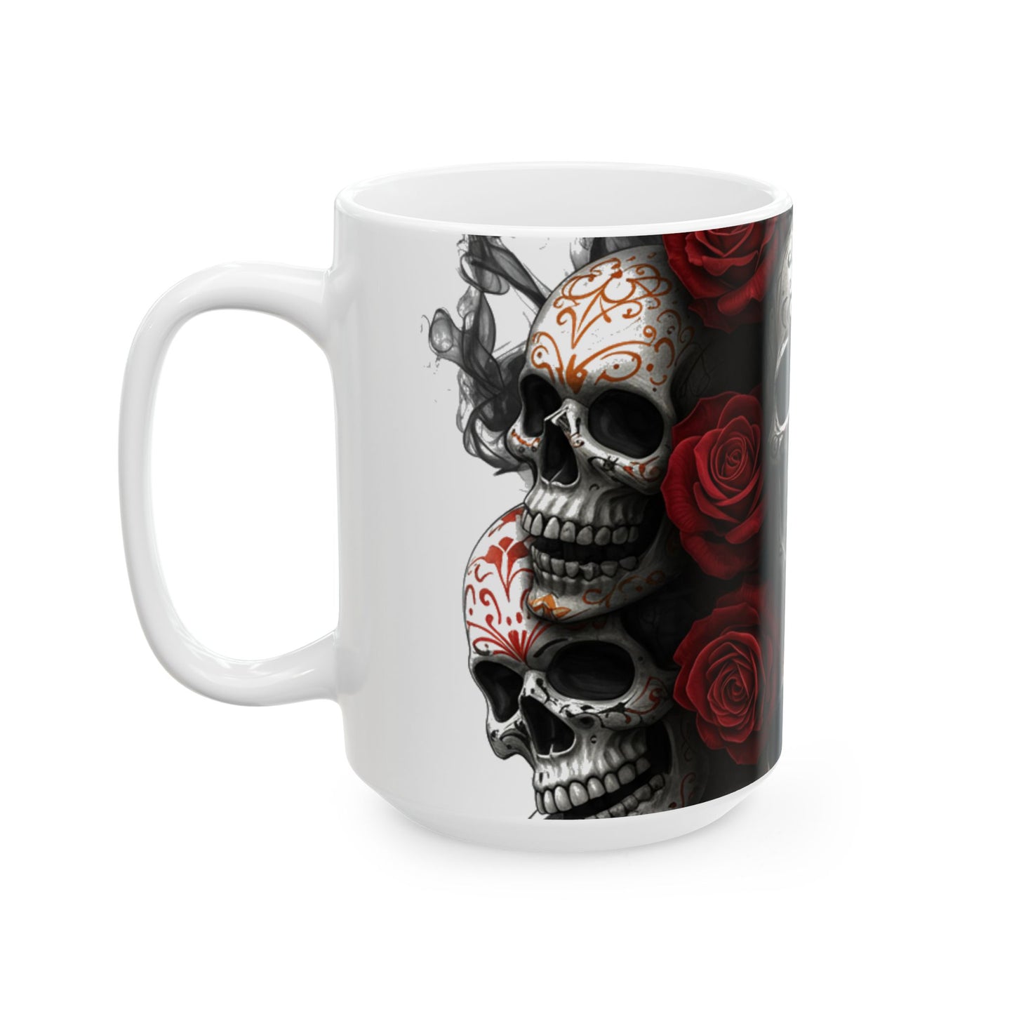 LaCatrina Charm Ceramic Mug - Casual Sip in Style (11oz & 15oz)