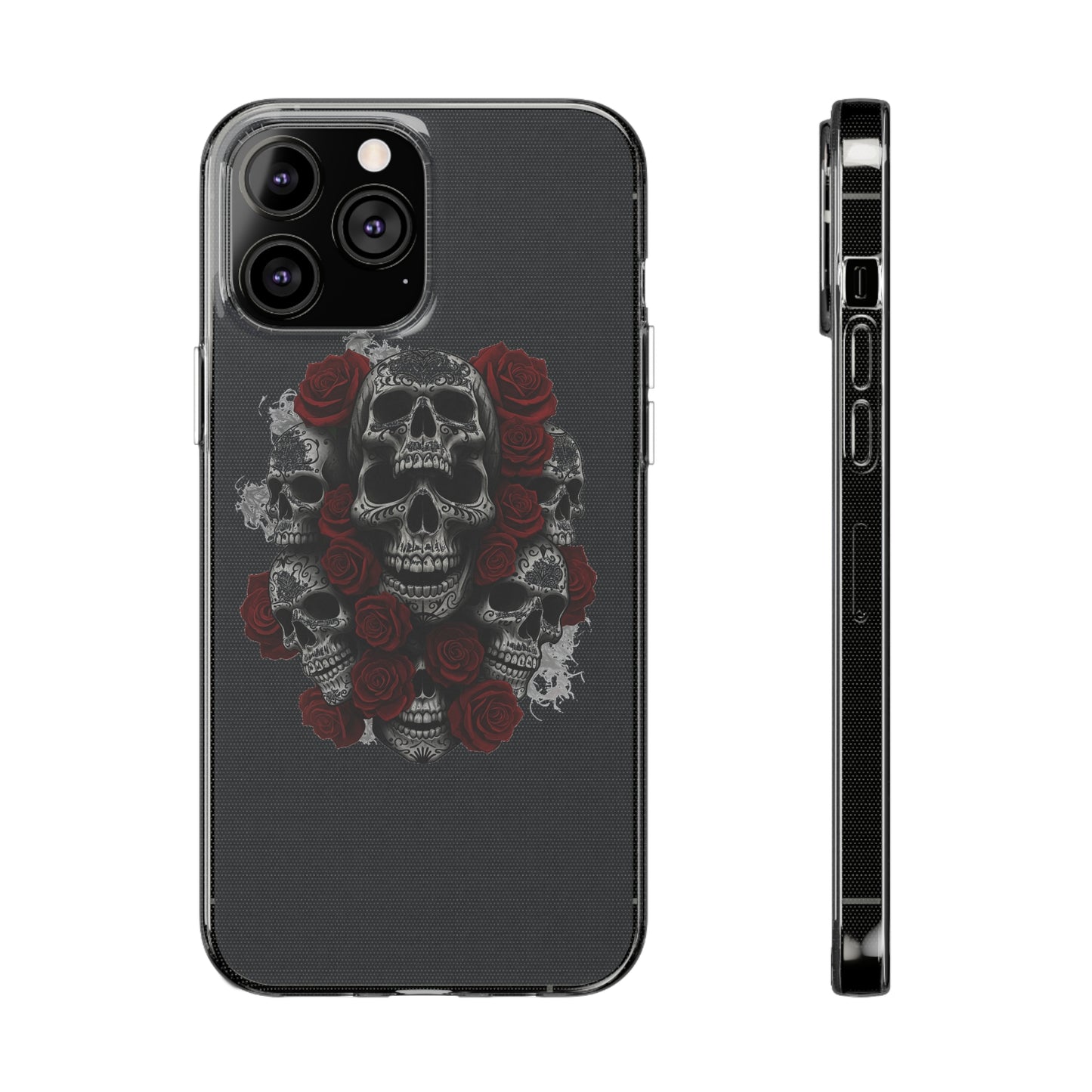 LaCatrina Edge: Clear Silicone Case for Bold Spirits