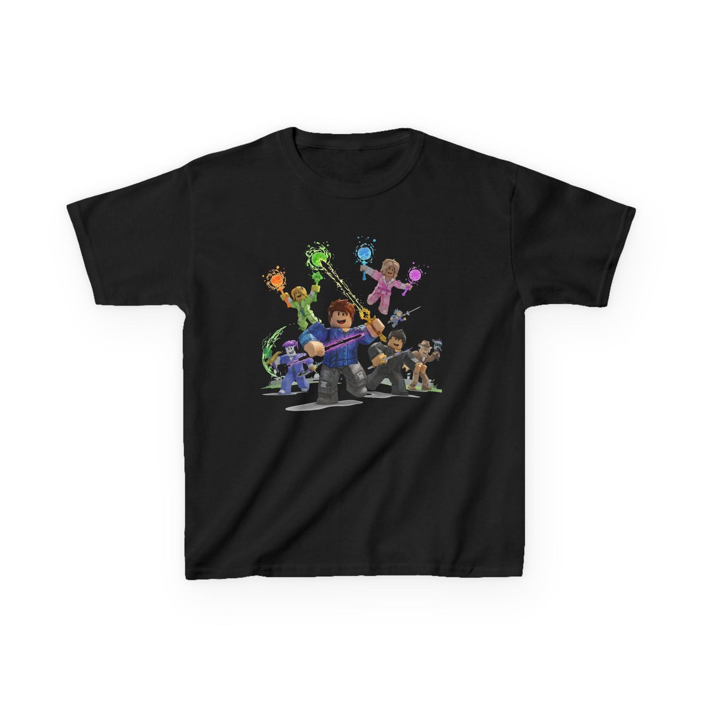 Pixel Pals Adventure - Kids' Trendy Voxel Tee