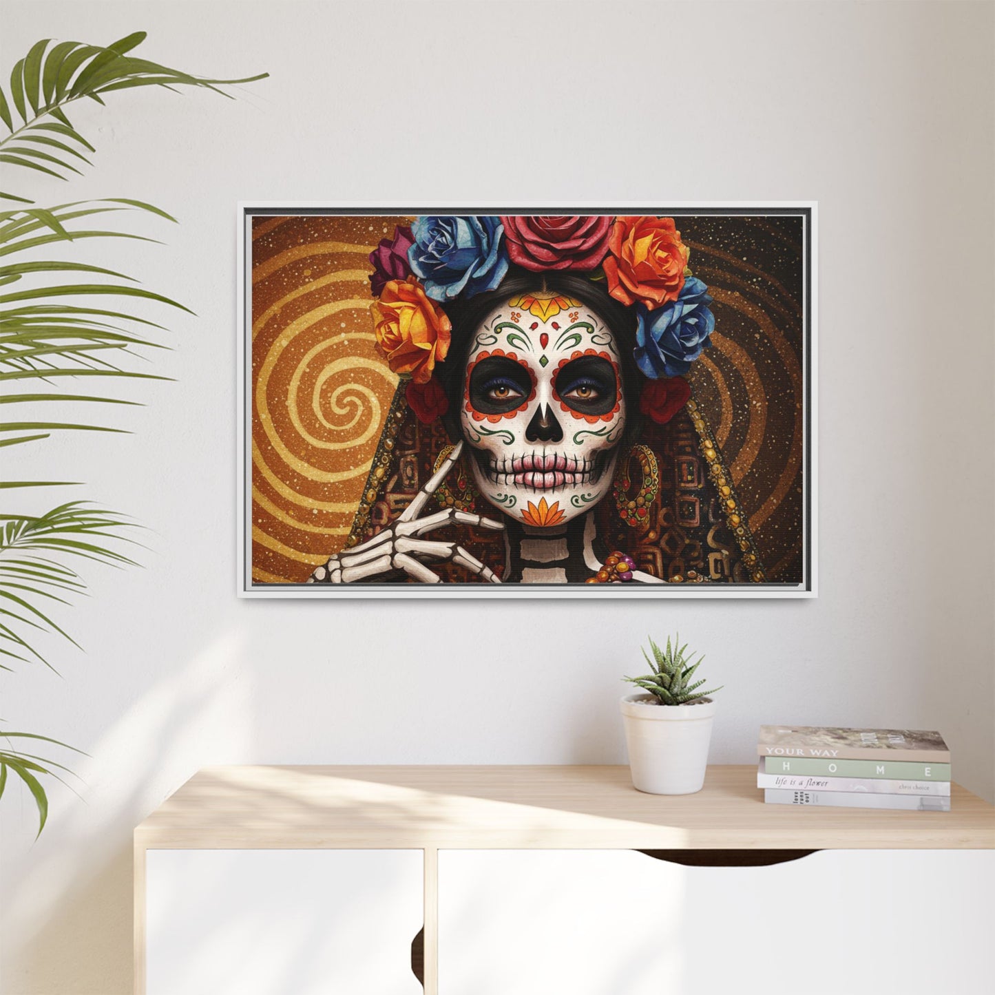 LaCatrina Elegance: Matte Canvas Masterpiece #20