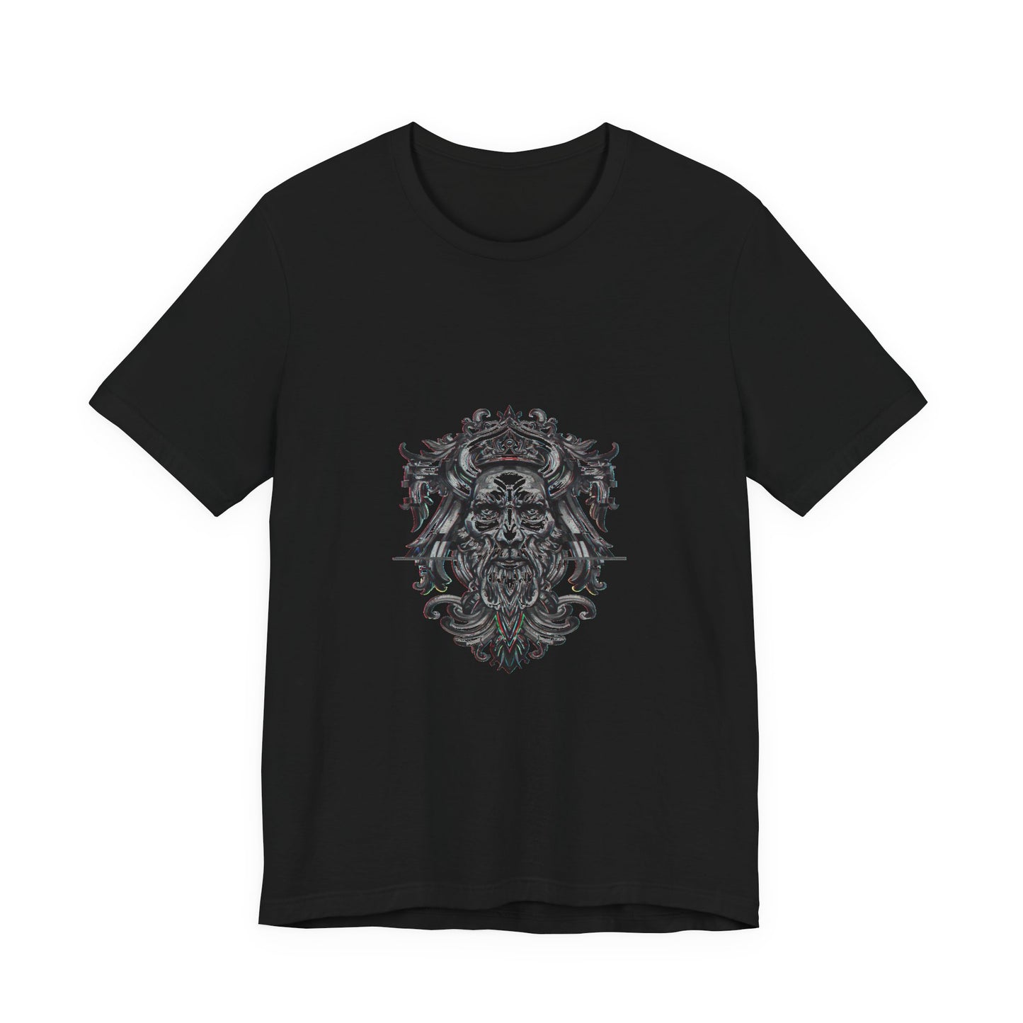 Glitch Heraldry Unisex Tee - Trendsetting Comfort