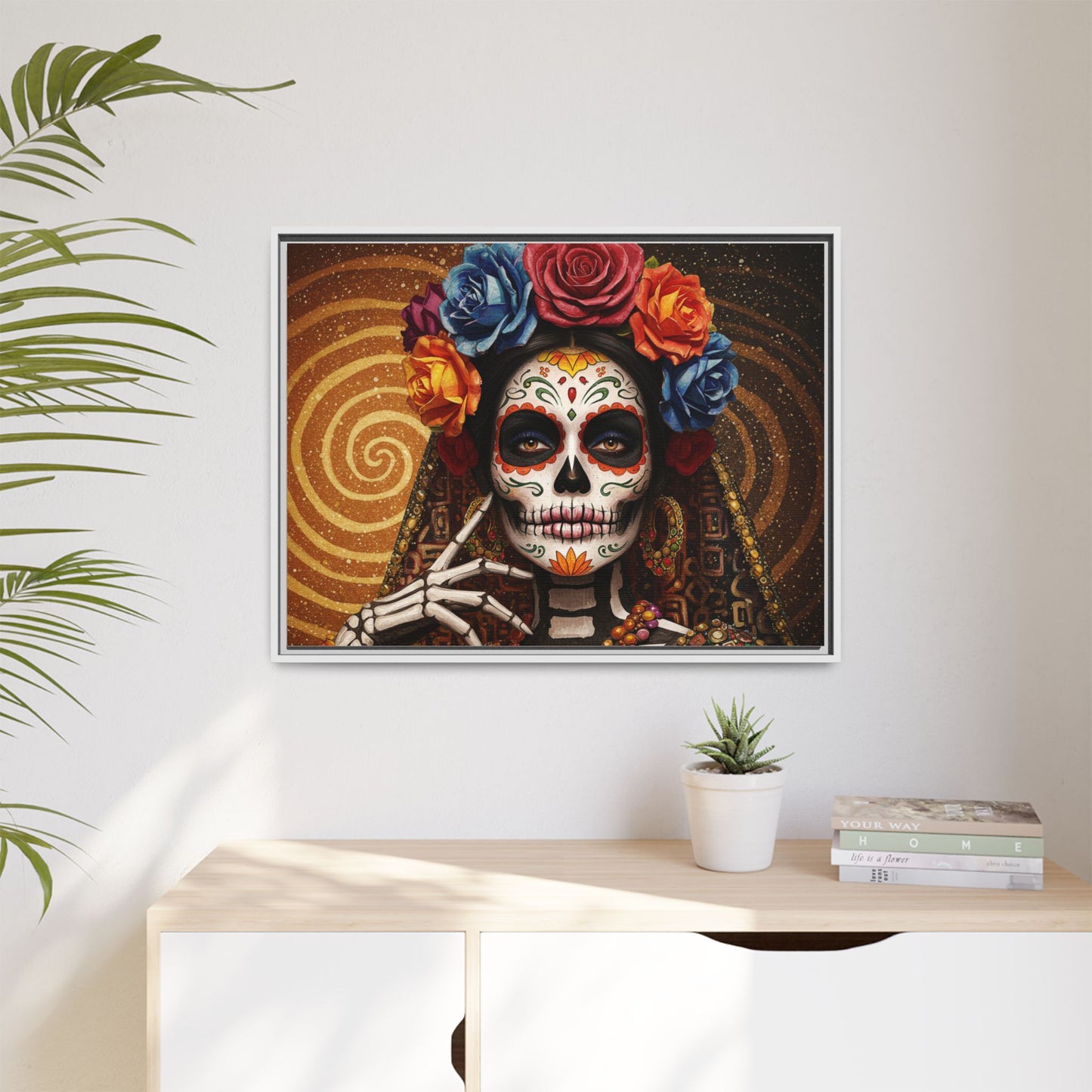LaCatrina Elegance: Matte Canvas Masterpiece #20
