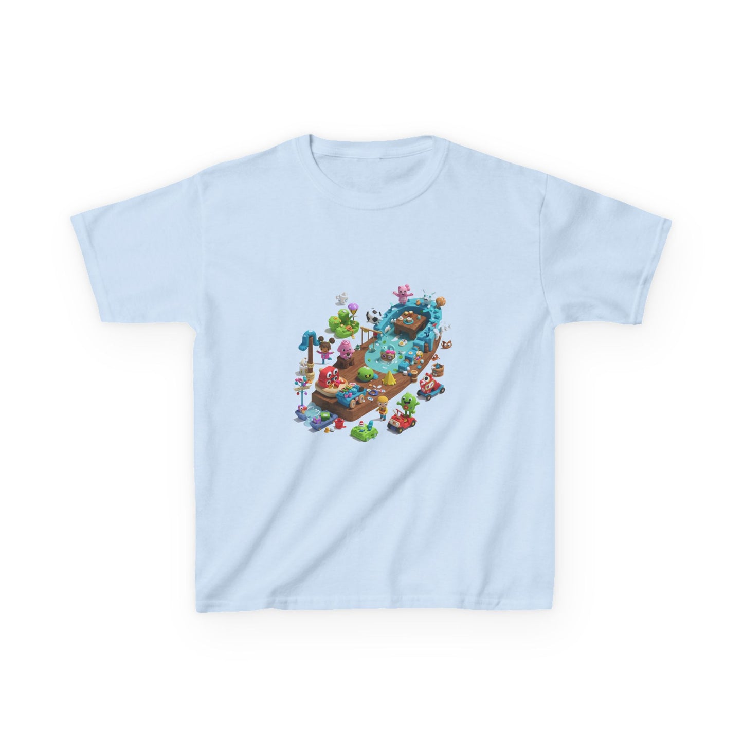 Level Up! Kids' Gamer-Inspired Heavy Cotton Tee