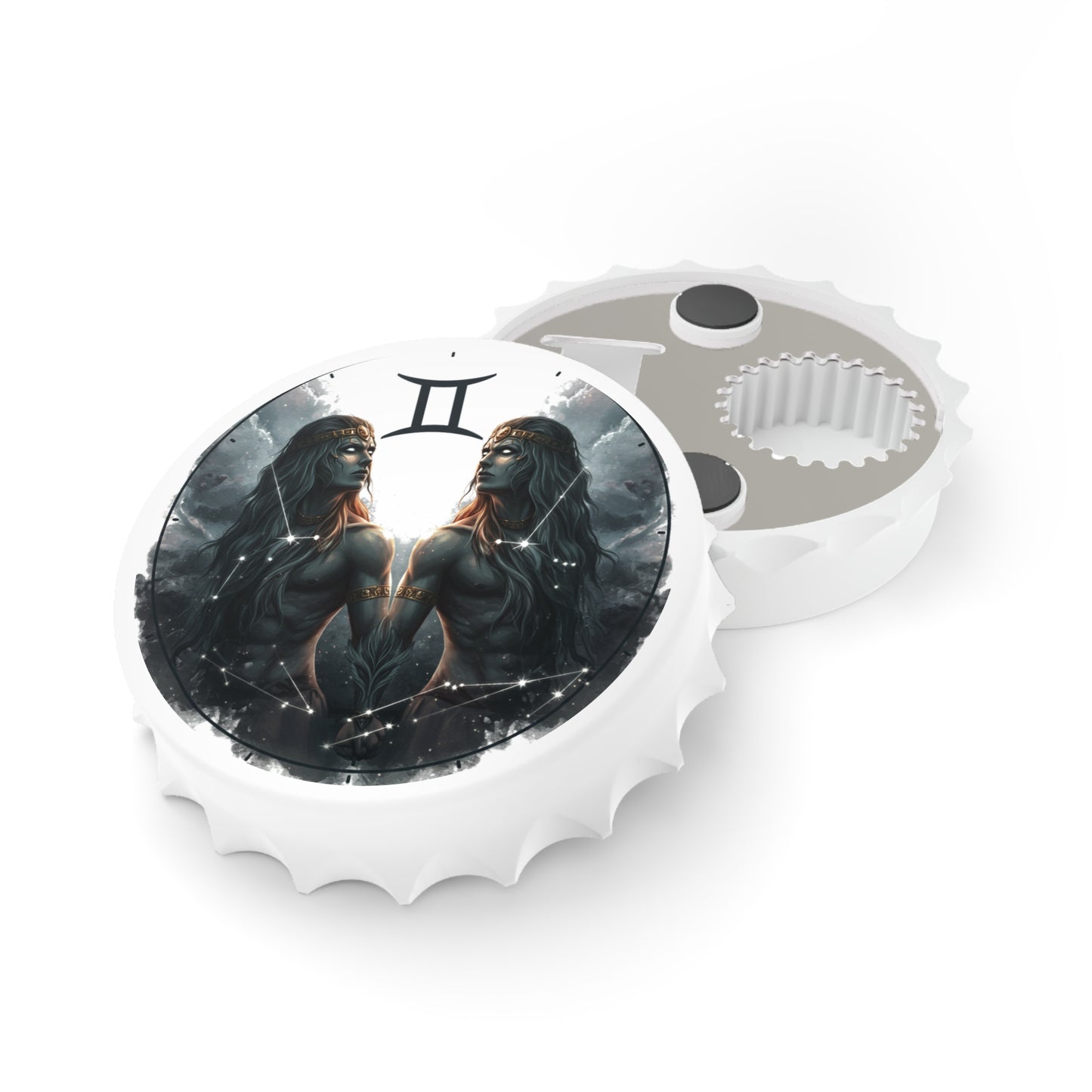 Gemini-Inspired Trendy Zodiac Bottle Opener