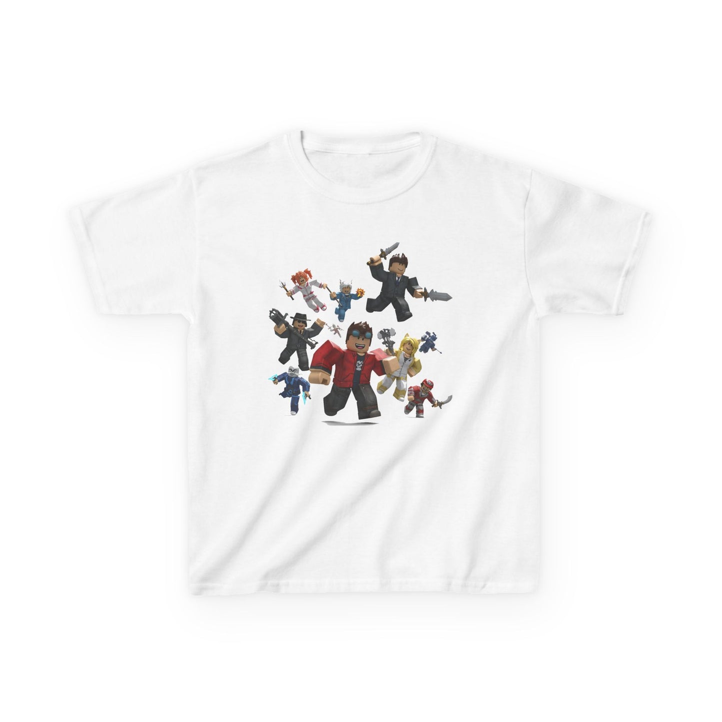 Voxel Adventure Kids Tee - Trendy Cotton Comfort