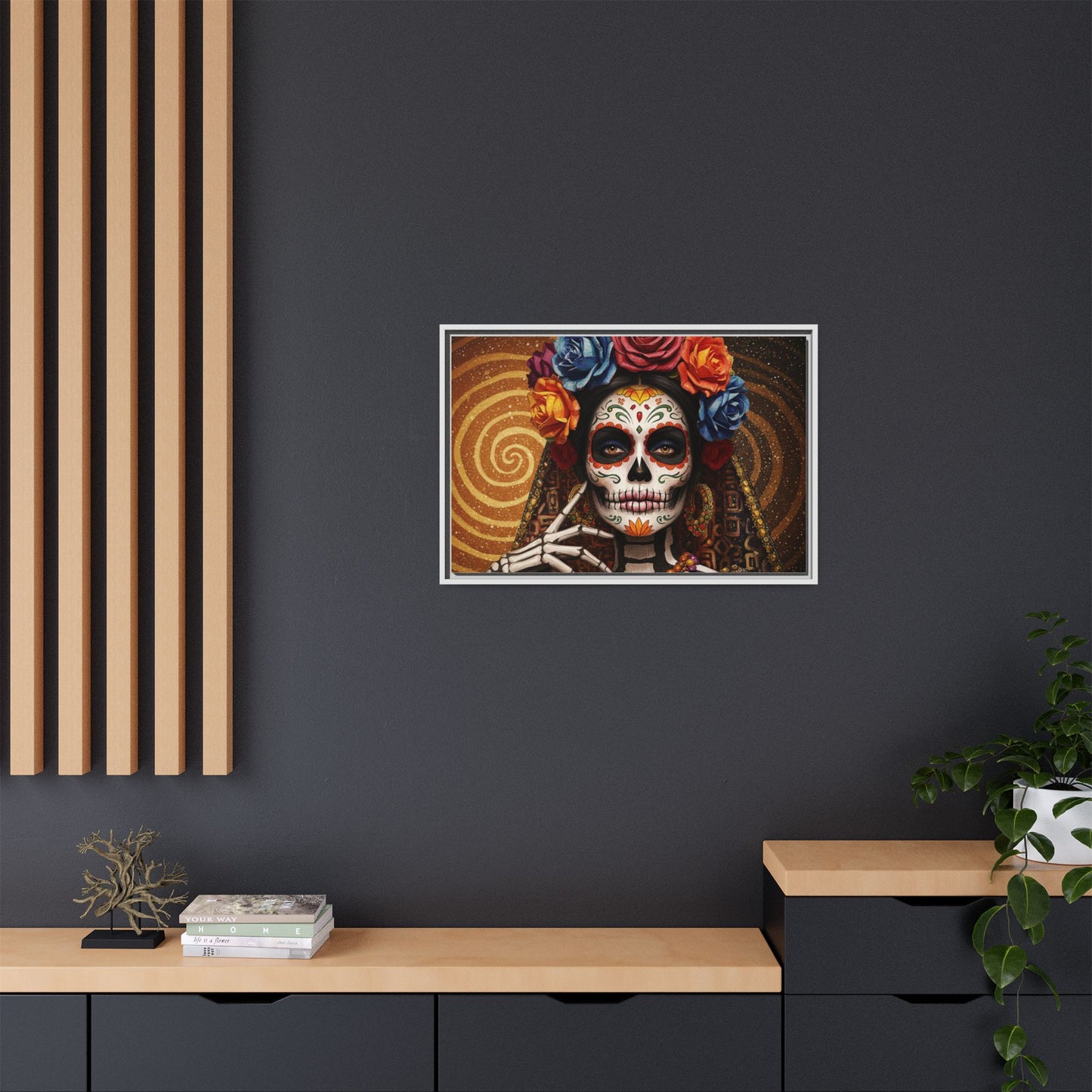 LaCatrina Elegance: Matte Canvas Masterpiece #20