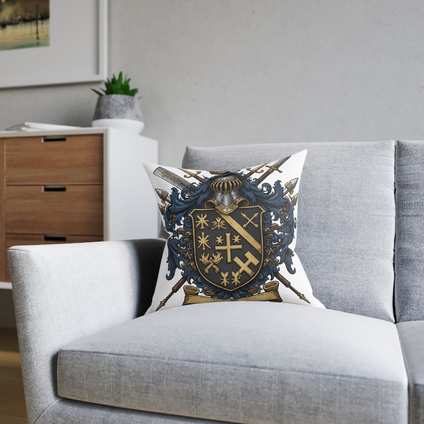 Urban Edge Guild Square Pillow - Exclusive Design