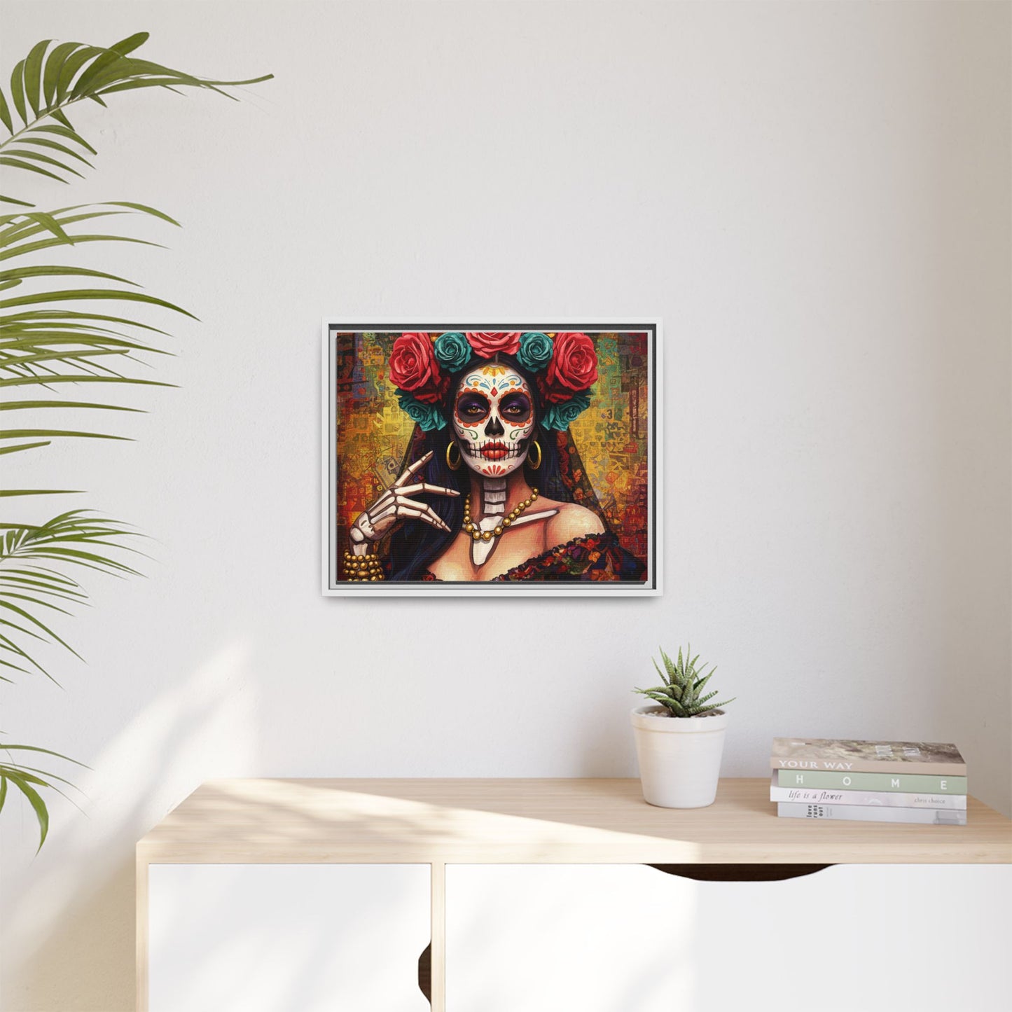 LaCatrina Elegance: Professional Multi-Color Framed Matte Canvas #9