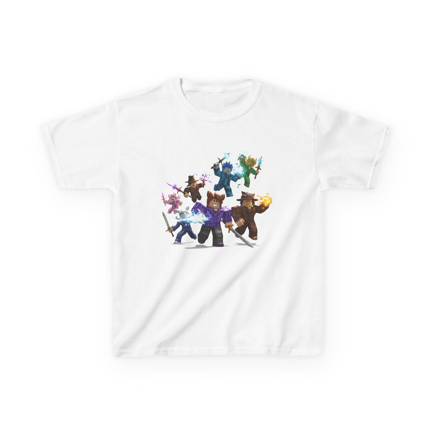 Voxel Adventure Kids Heavy Cotton™ Tee - Trendy Edition