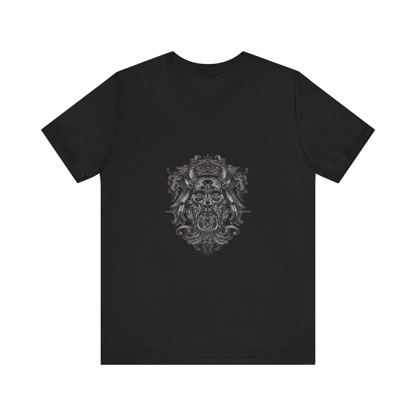Glitch Heraldry Unisex Tee - Trendsetting Comfort