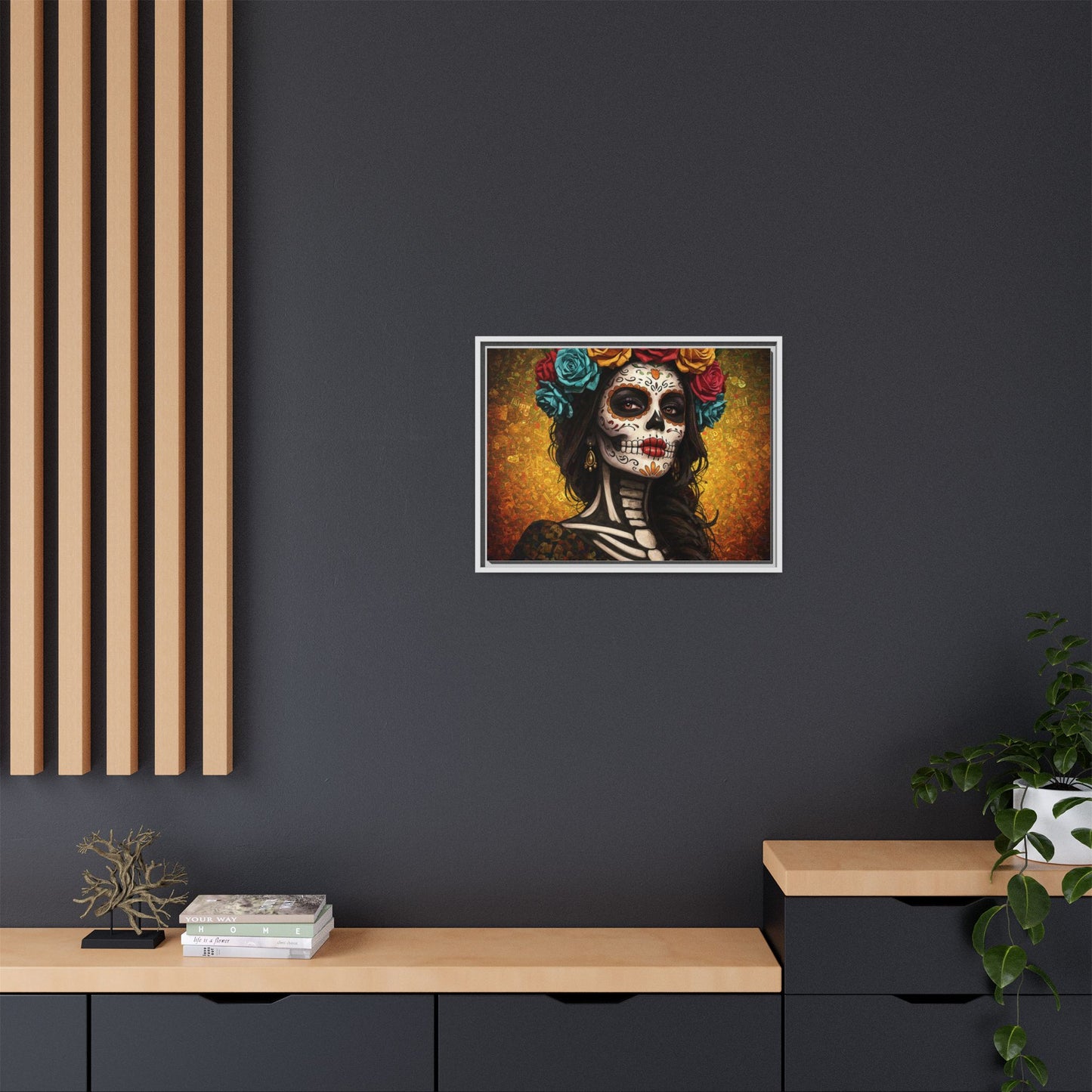 LaCatrina Essence: Professional Multi-Color Framed Matte Canvas #21