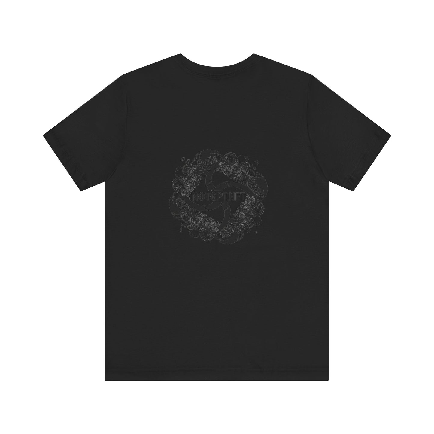 Glitch Heraldry Unisex Tee: Futuristic Fashion Fusion