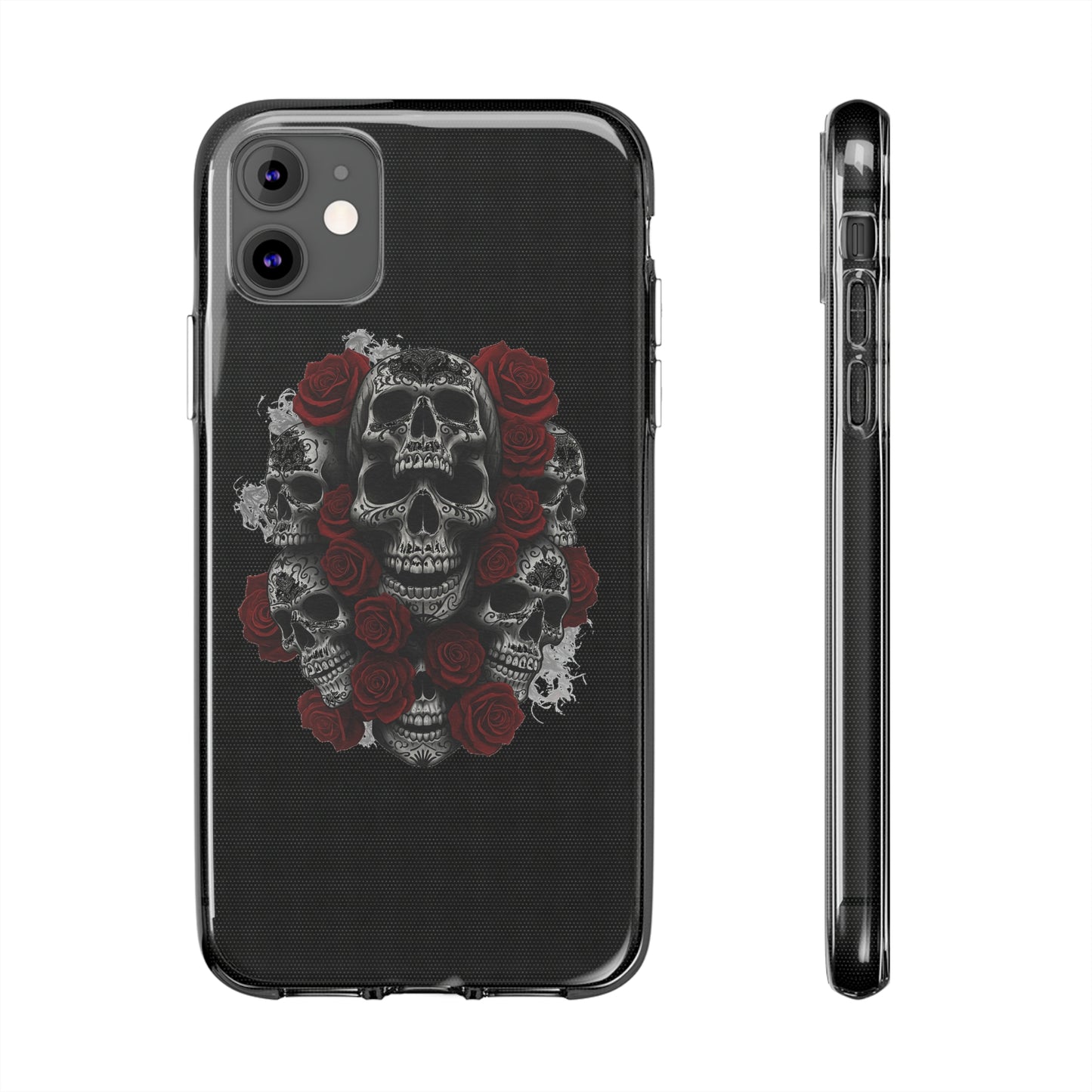 LaCatrina Edge: Clear Silicone Case for Bold Spirits