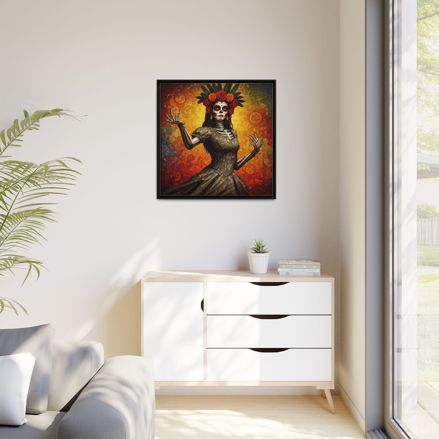 LaCatrina Elegance: Professional Matte Canvas Art #26