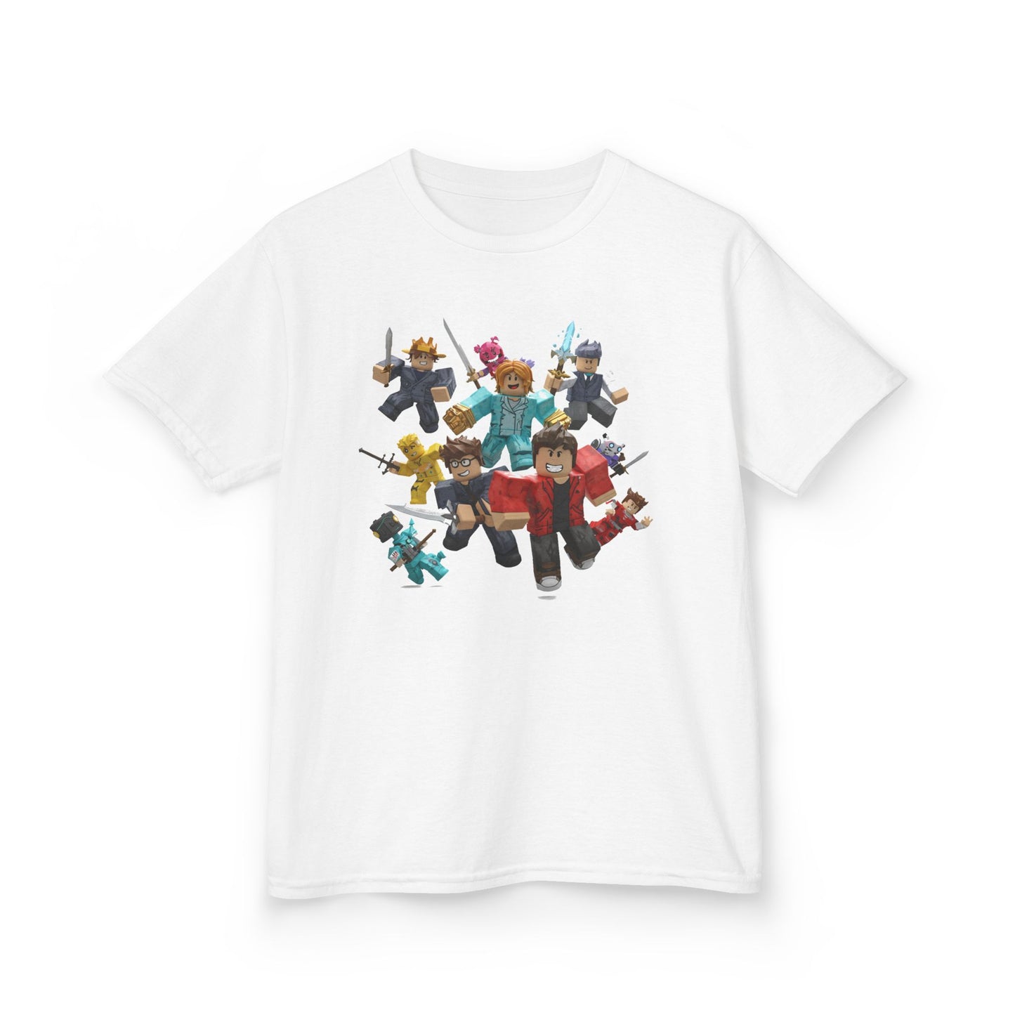 Voxel Adventure Kids Heavy Cotton Tee - Trendy Edition