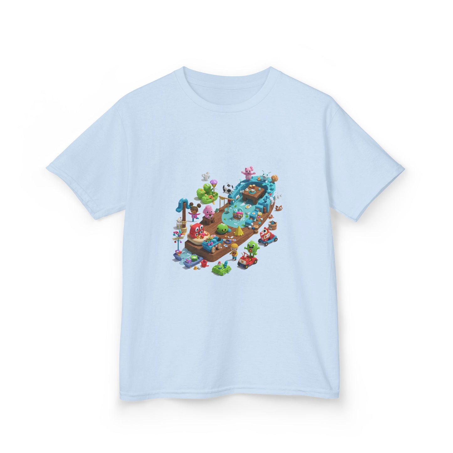 Level Up! Kids' Gamer-Inspired Heavy Cotton Tee