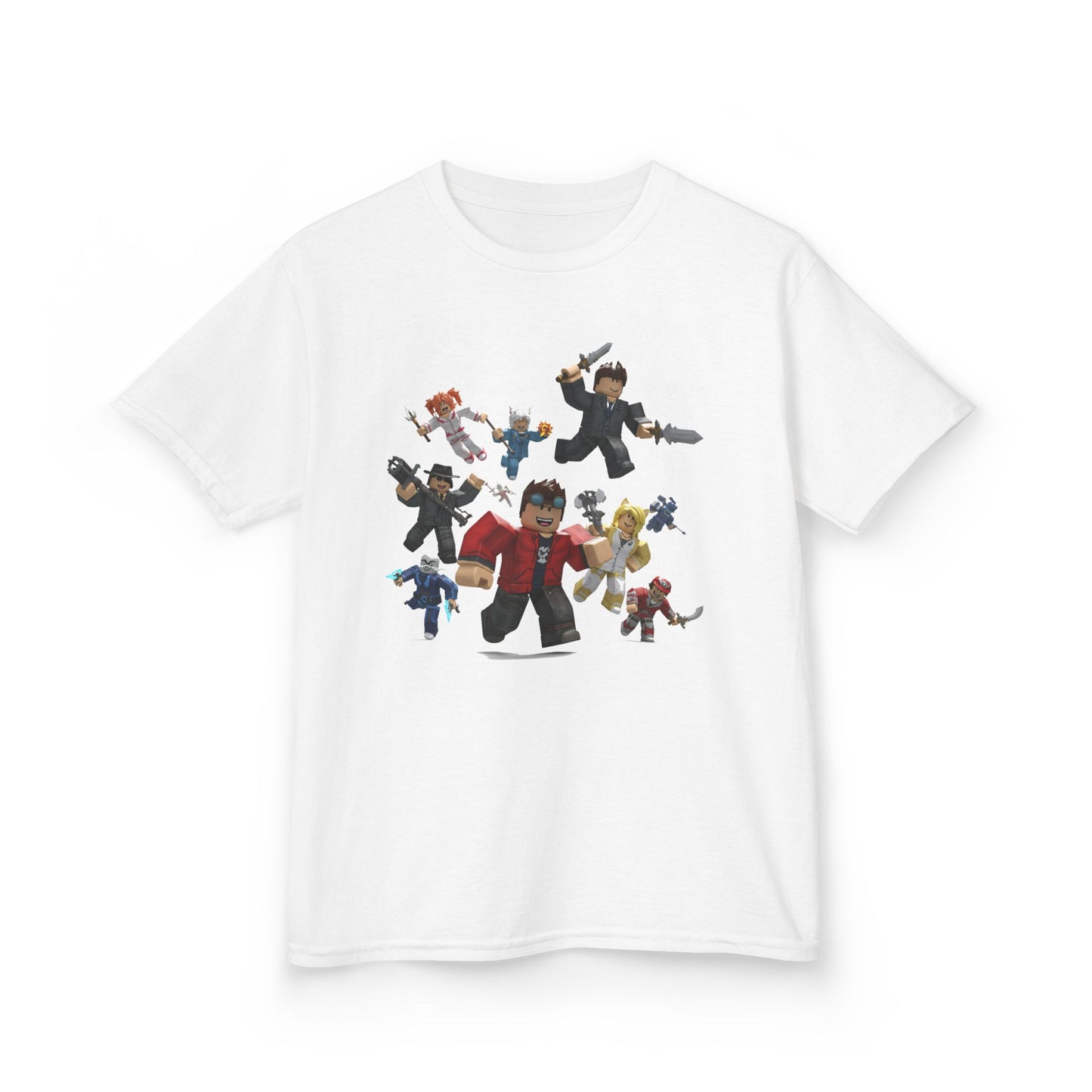Voxel Adventure Kids Tee - Trendy Cotton Comfort