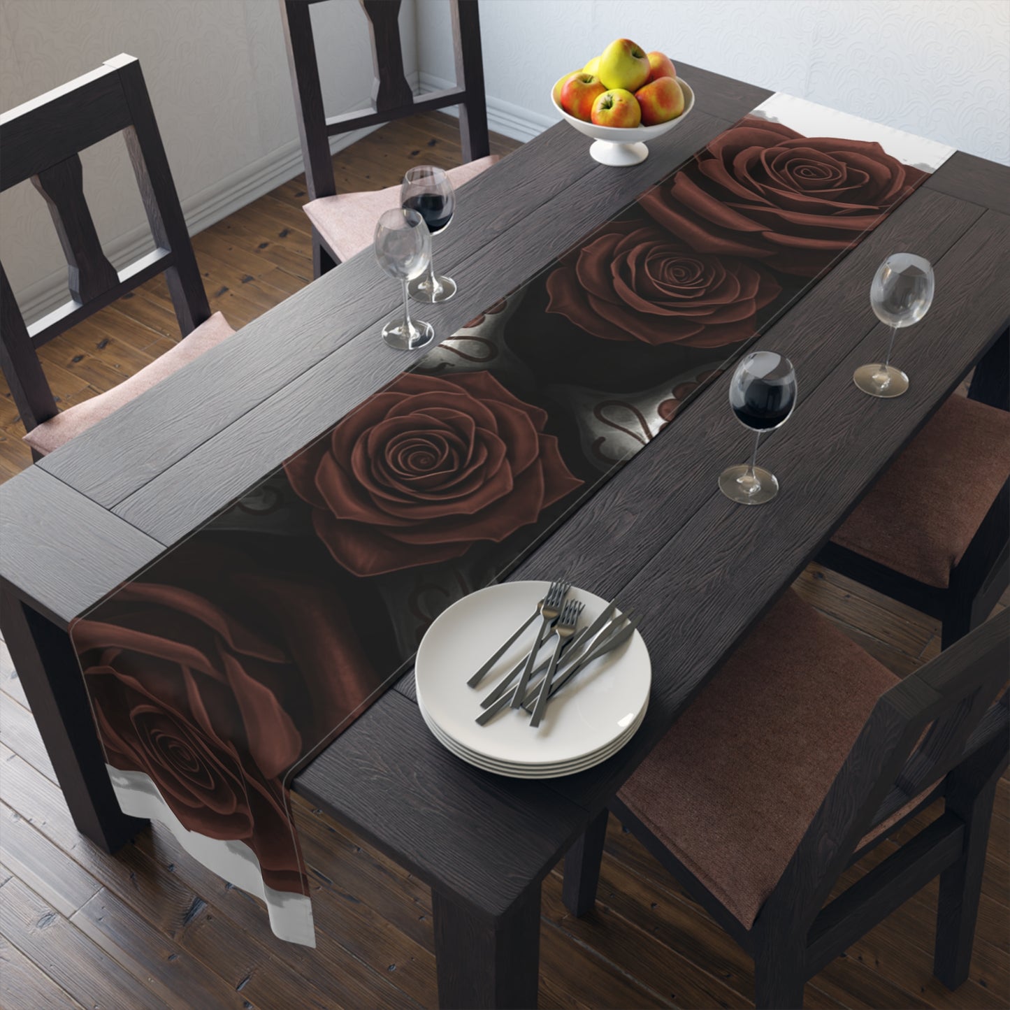 LaCatrina Edge: Bold & Mysterious Table Runner