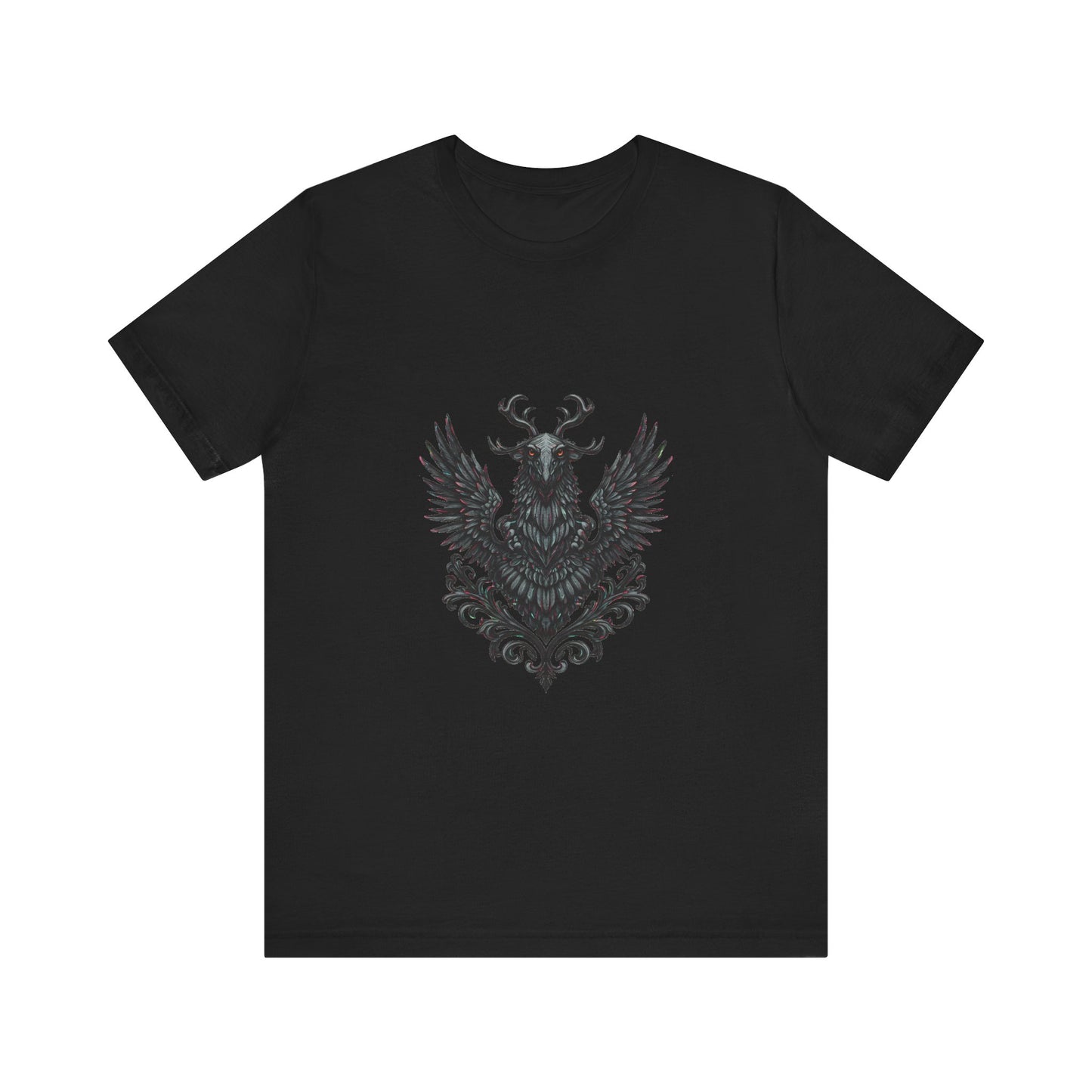 Glitch Heraldry Unisex Tee - Trendy Urban Style