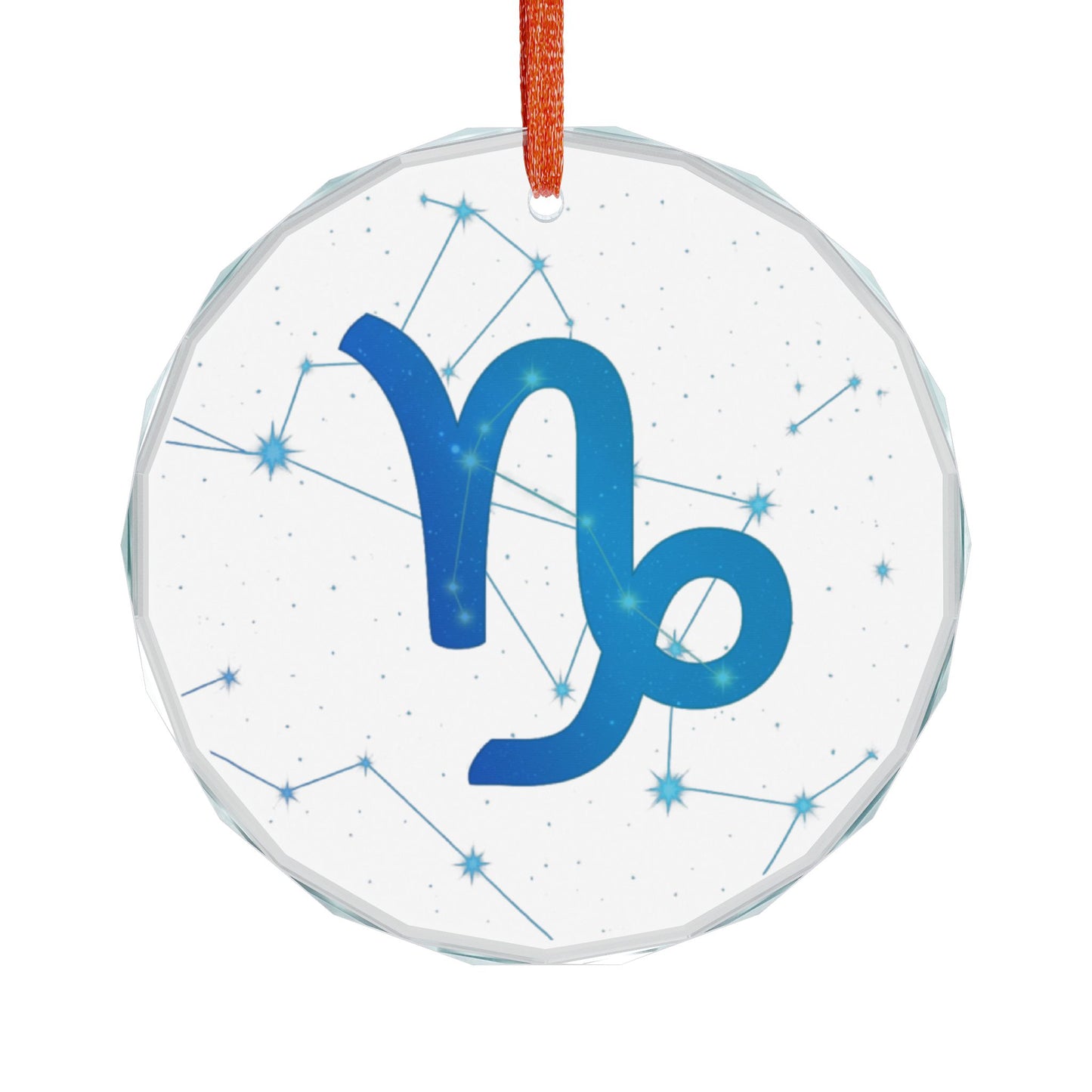 Capricorn Edge: Crystal Zodiac Ornament