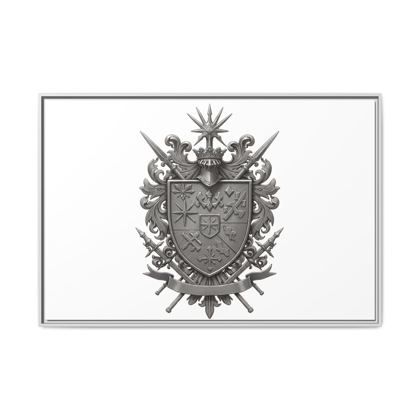 Elegant Guild #8 - Professional Multi-Color Framed Canvas