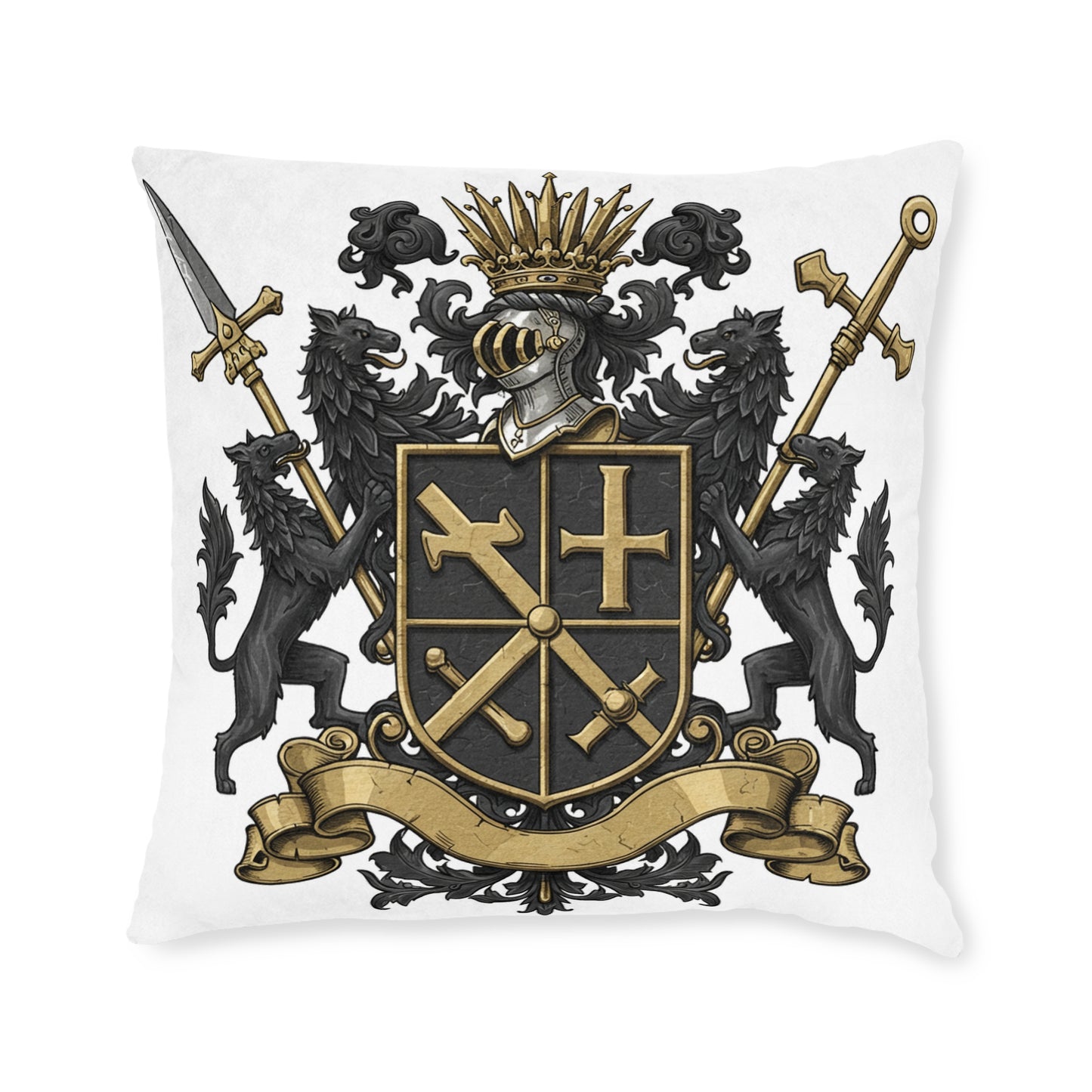Urban Edge Guild #9 - Dual-Sided Square Pillow
